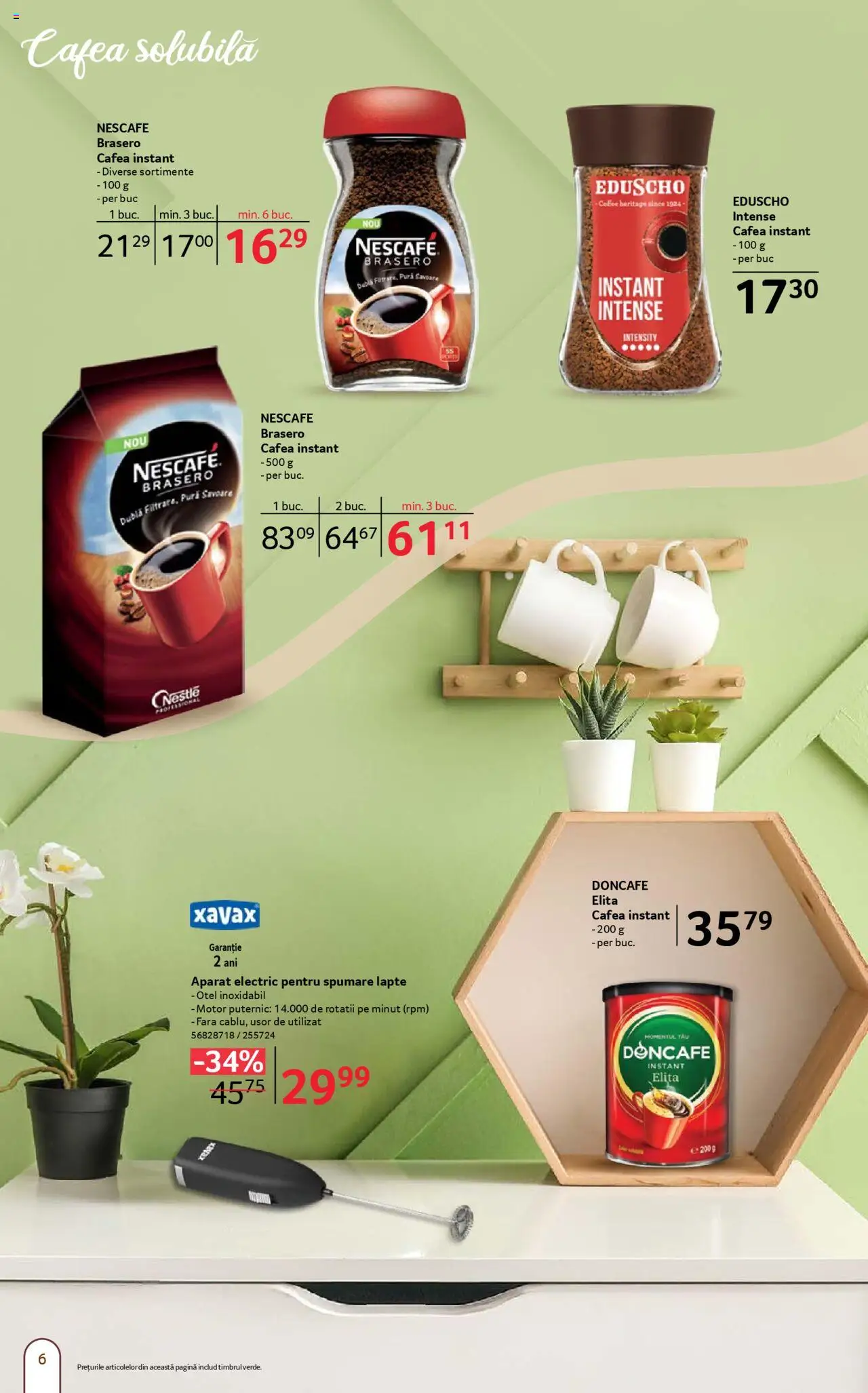 Catalog Selgros 5 - 17 Septembrie 2025 | Pagina 6 | Produse: Lapte, Cafea