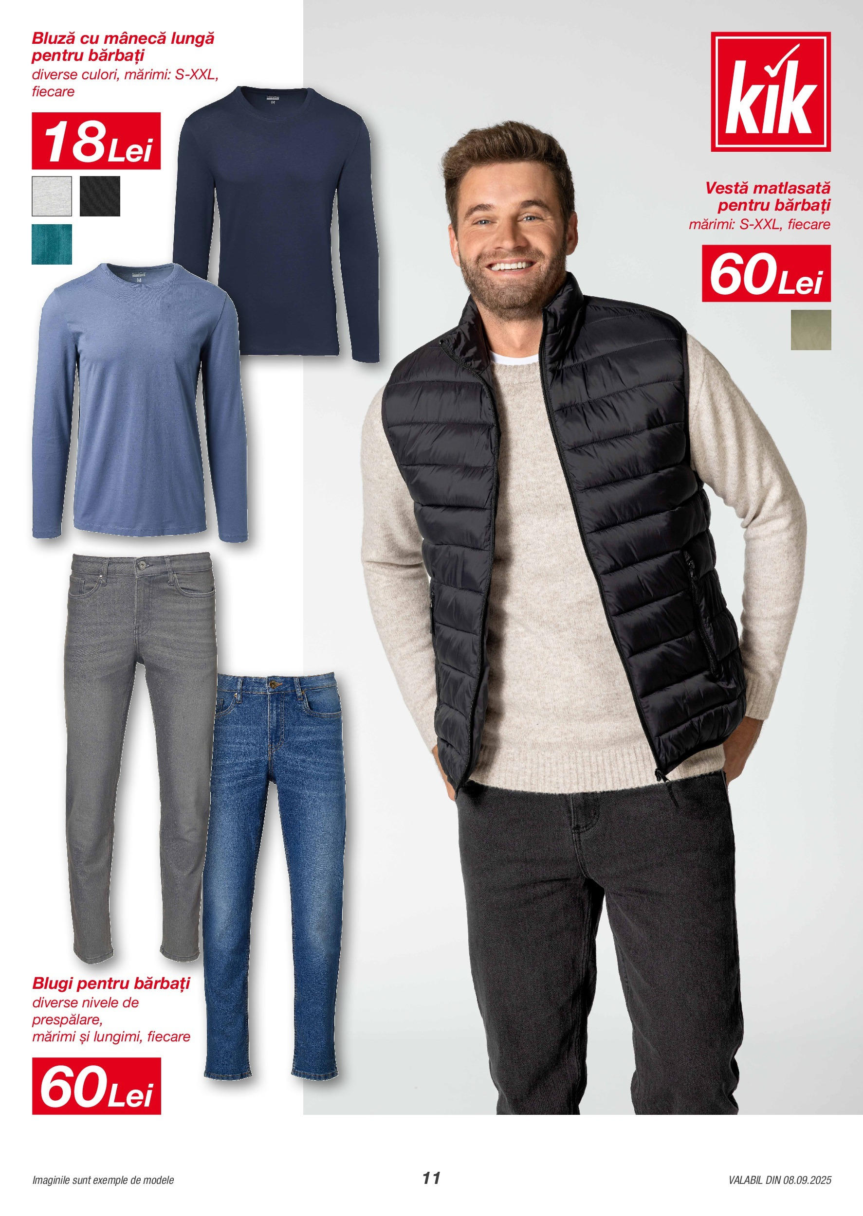 Catalog Kik 8 - 27 Septembrie 2025 | Pagina 11 | Produse: Blugi, Bluză, Vestă
