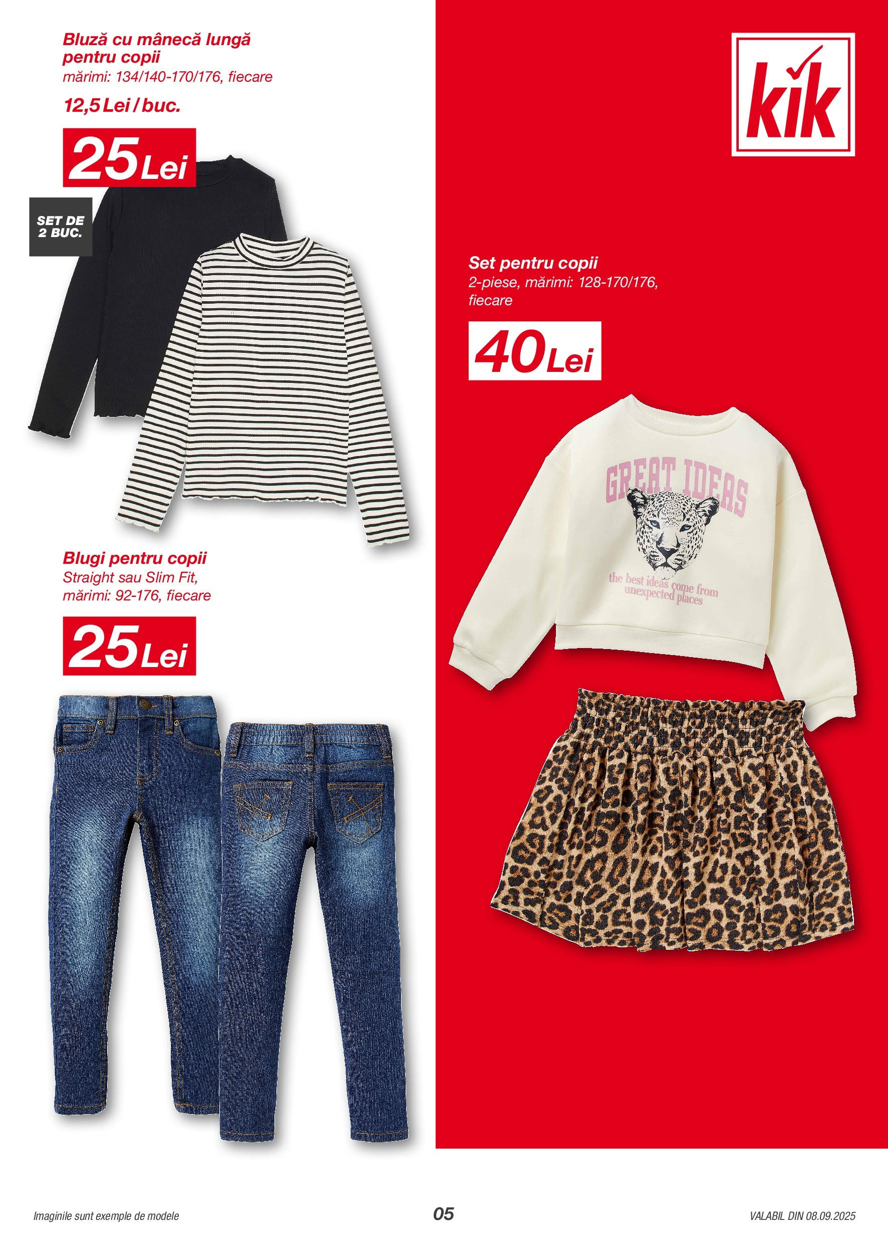 Catalog Kik 8 - 27 Septembrie 2025 | Pagina 5 | Produse: Blugi, Bluză
