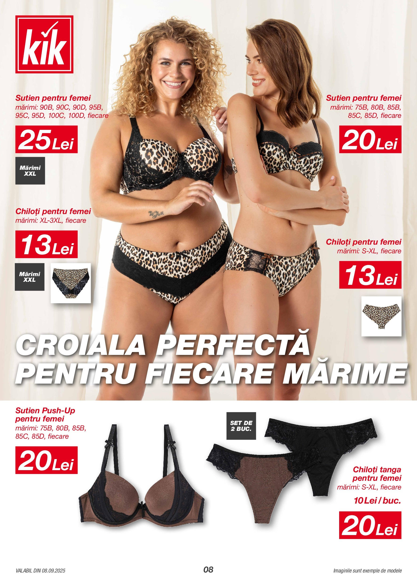 Catalog Kik 8 - 27 Septembrie 2025 | Pagina 8 | Produse: Chiloți, Sutien