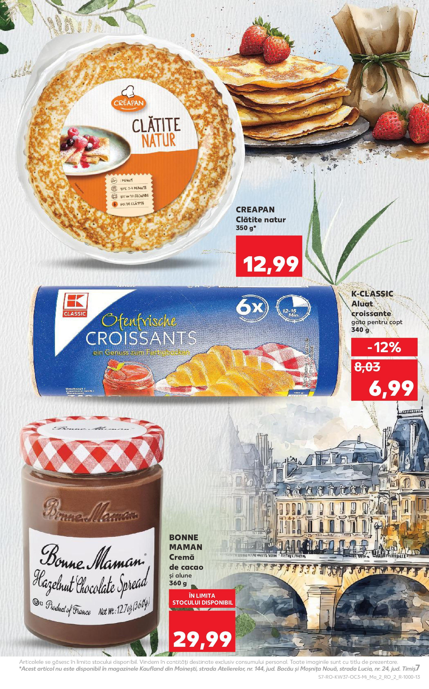 Catalog Kaufland 10 - 15 Septembrie 2025 | Pagina 7 | Produse: Aluat, Clătite, Alune, Cremă