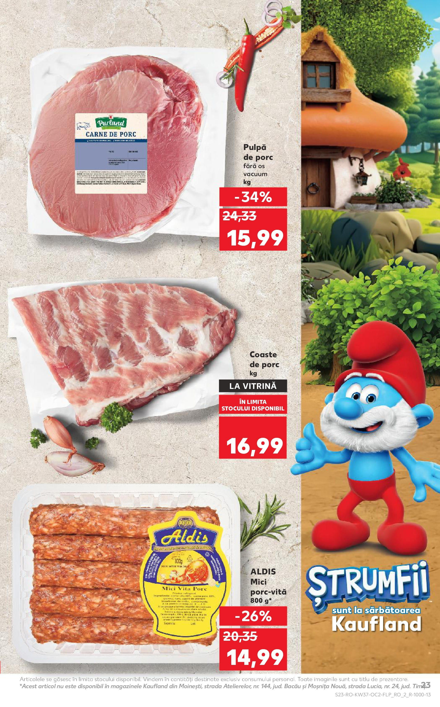 Catalog Kaufland 10 - 15 Septembrie 2025 | Pagina 23 | Produse: Vitrină, Mici, Carne De Porc