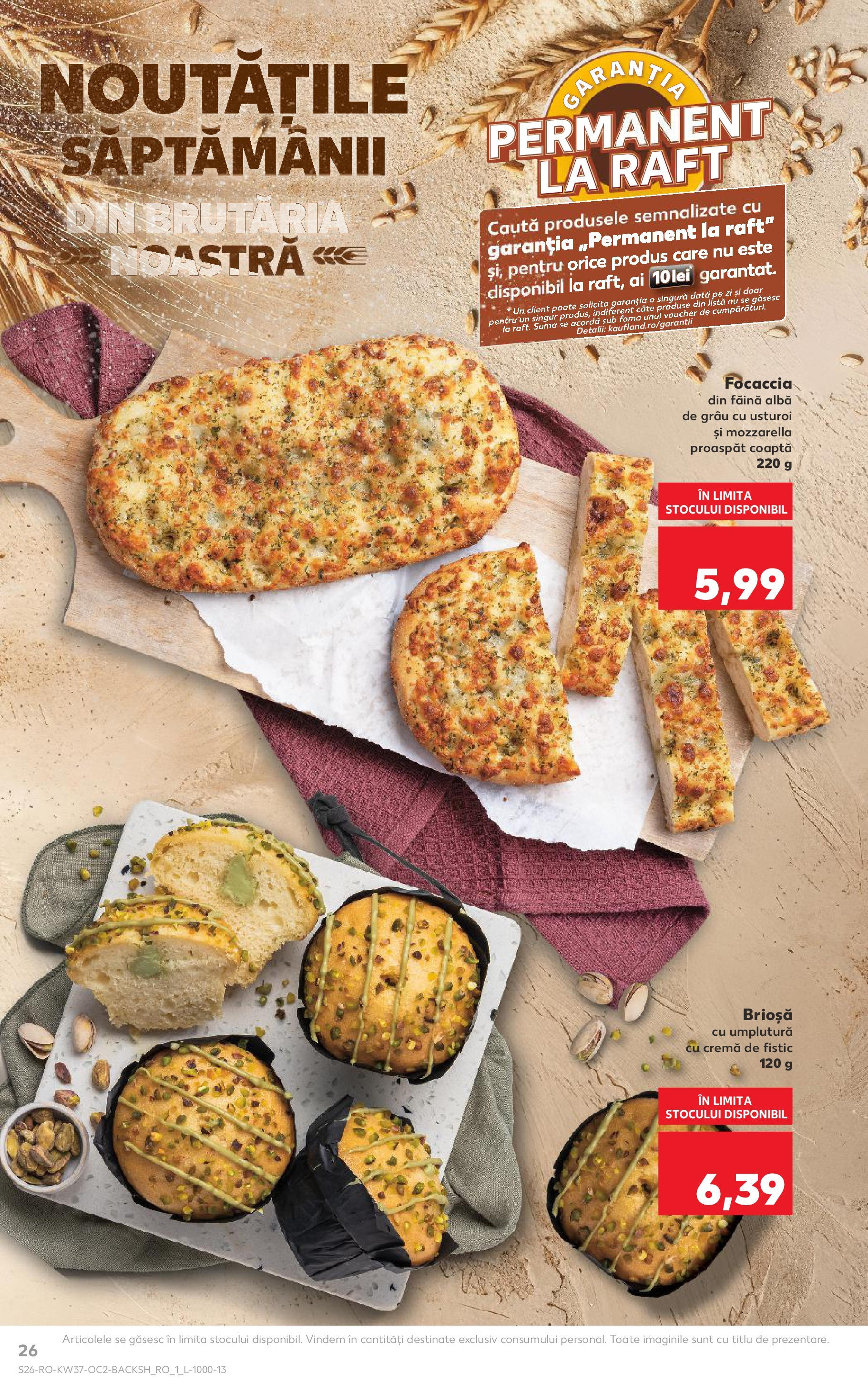 Catalog Kaufland 10 - 15 Septembrie 2025 | Pagina 26 | Produse: Mozzarella, Cremă, Fistic, Usturoi