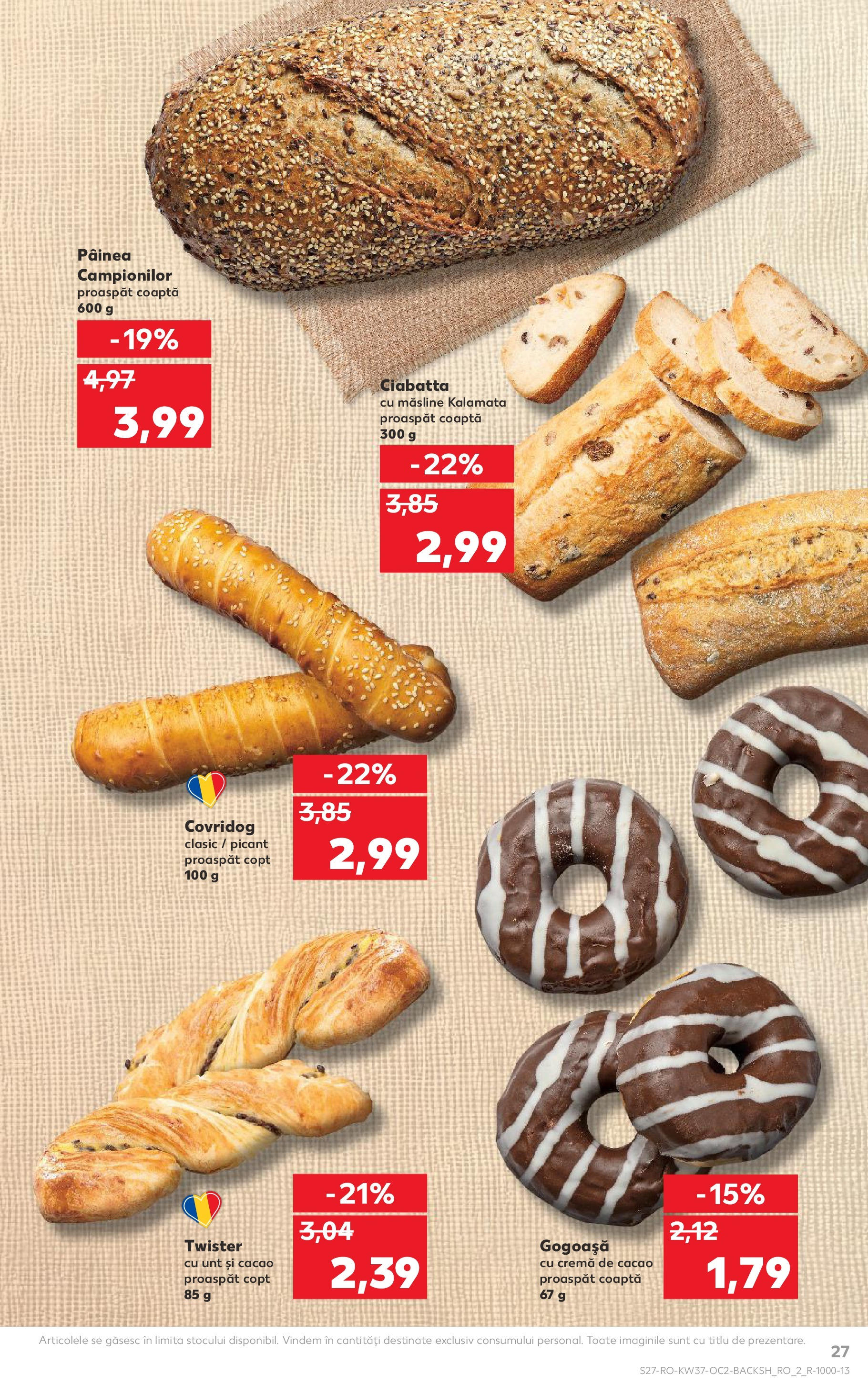 Catalog Kaufland 10 - 15 Septembrie 2025 | Pagina 27 | Produse: Divan, Unt, Cremă, Cacao