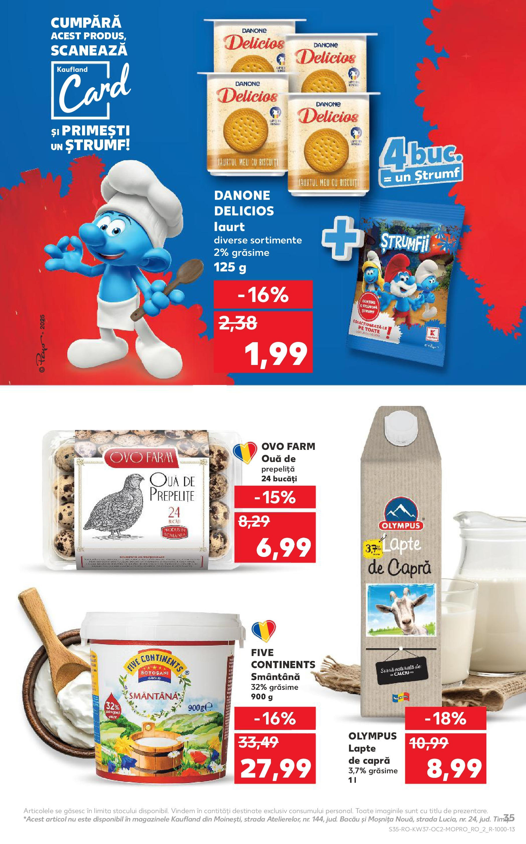 Catalog Kaufland 10 - 15 Septembrie 2025 | Pagina 35 | Produse: Lapte, Iaurt, Ouă, Smântână