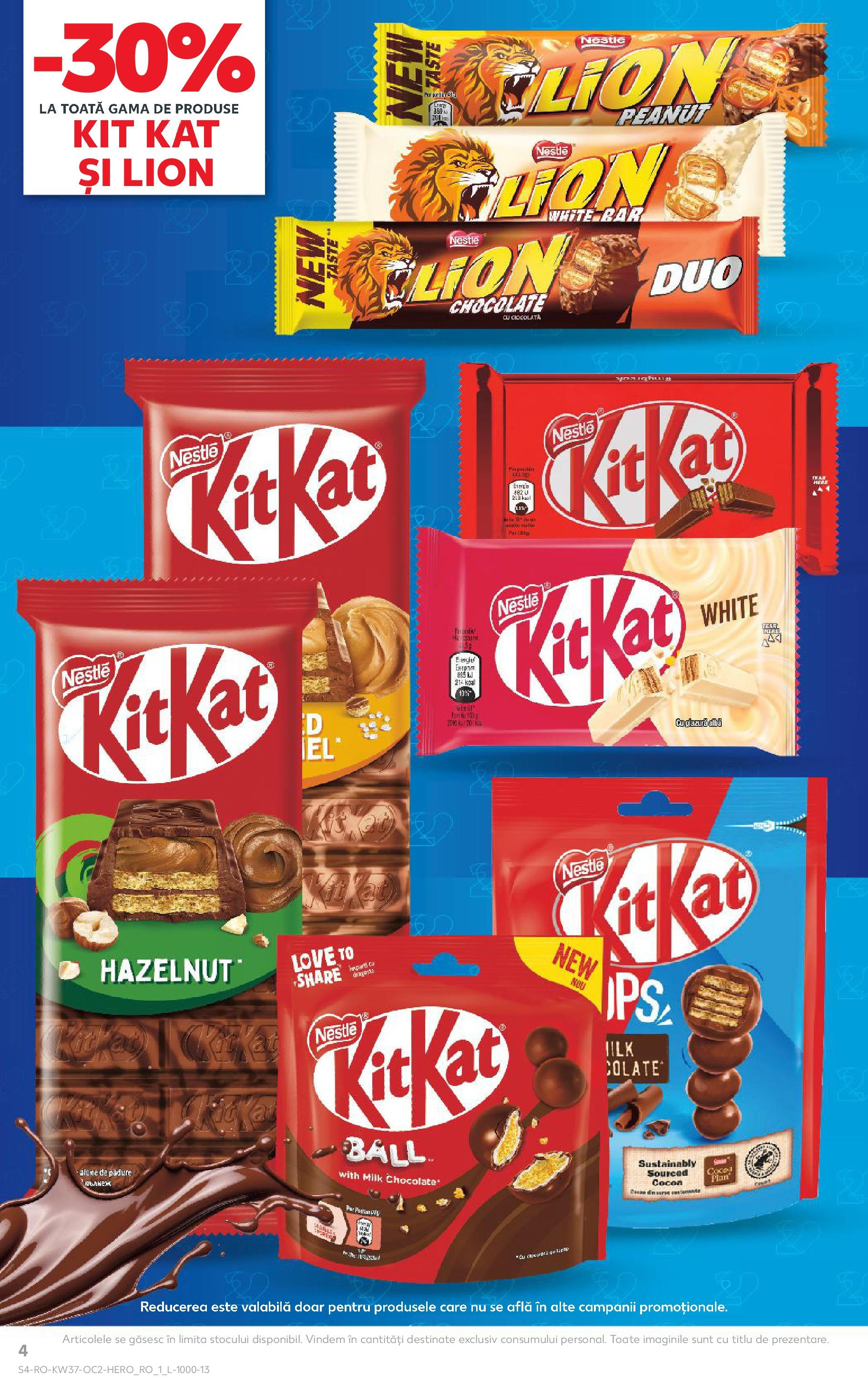Catalog Kaufland 10 - 15 Septembrie 2025 | Pagina 4 | Produse: Alune, Cacao