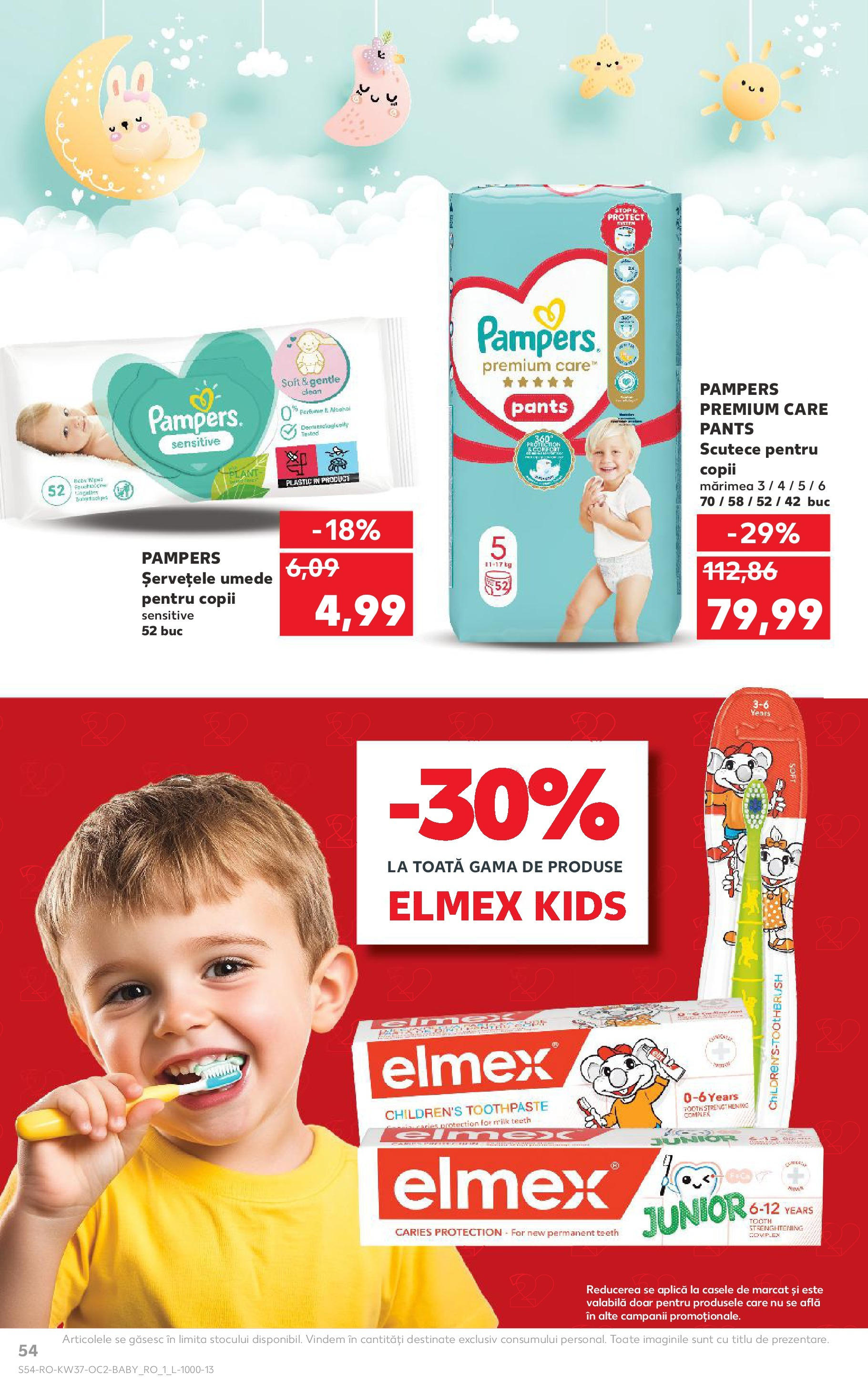 Catalog Kaufland 10 - 15 Septembrie 2025 | Pagina 54 | Produse: Pomelo, Pirinç gevreği, Șervețele umede, Scutece