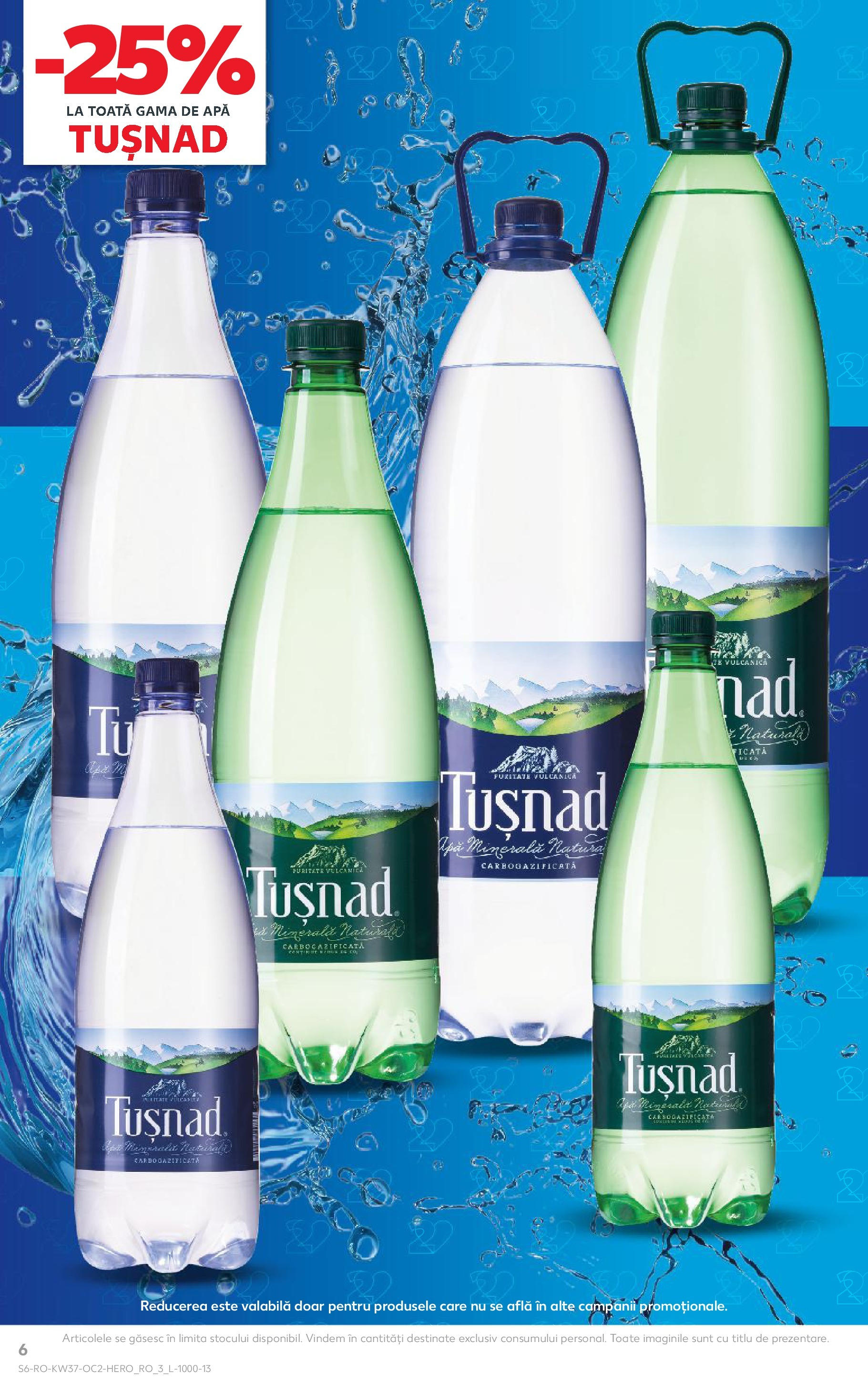 Catalog Kaufland 10 - 15 Septembrie 2025 | Pagina 6 | Produse: Yazı tahtası kalemi, Apă
