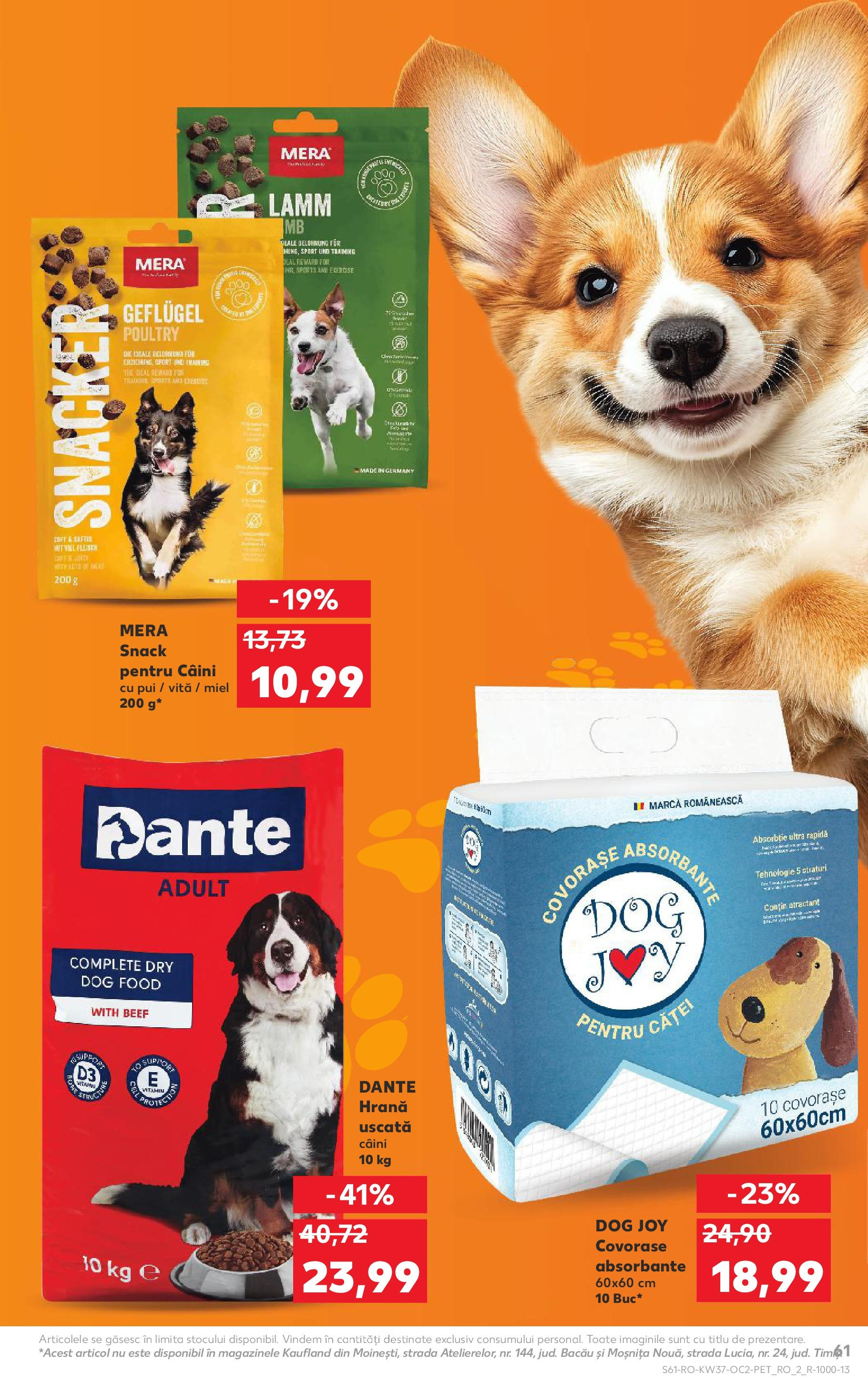 Catalog Kaufland 10 - 15 Septembrie 2025 | Pagina 61 | Produse: Hacıyatmaz Kedi Oyuncağı, Absorbante