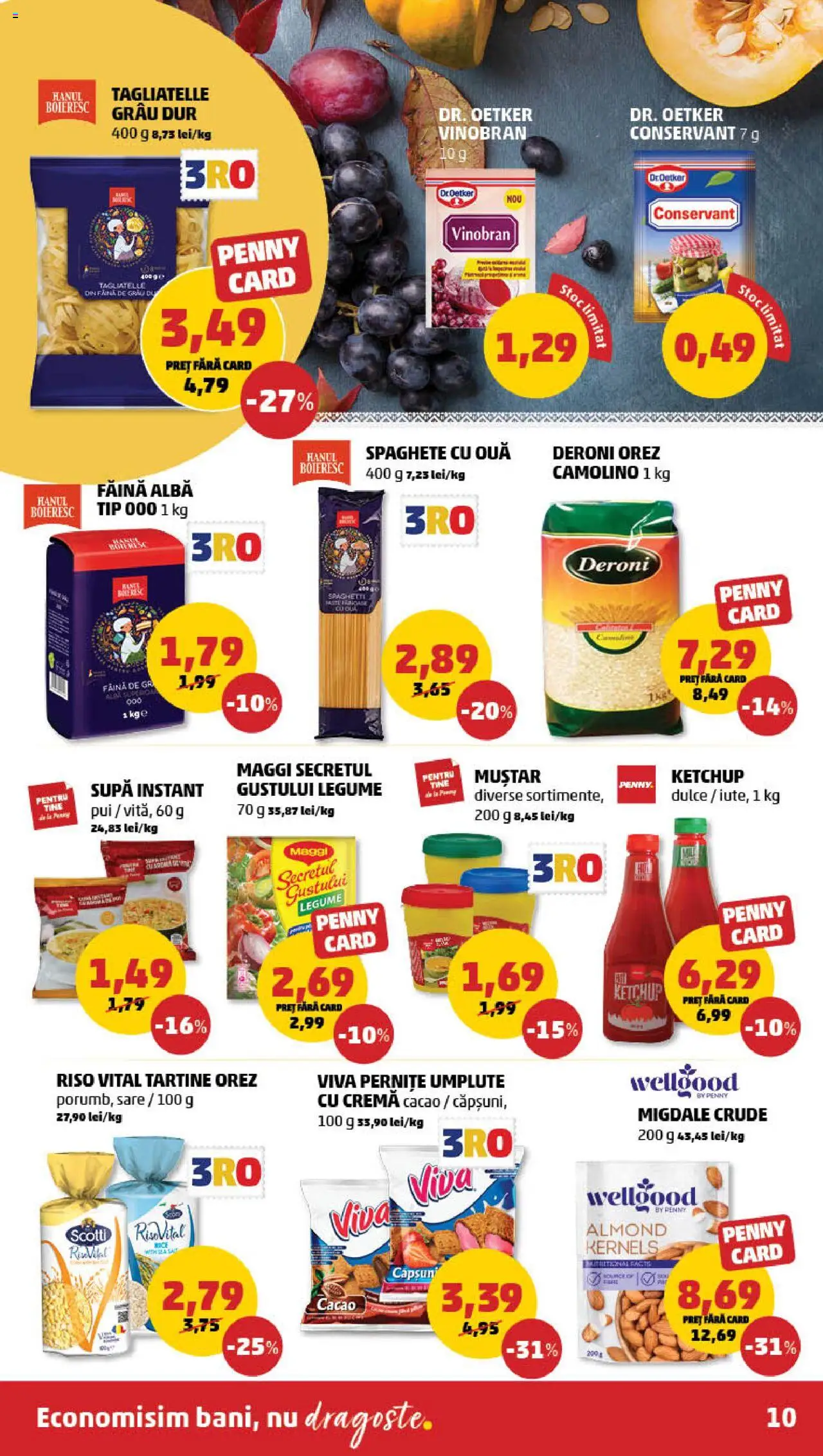 Catalog PENNY Market 10 - 15 Septembrie 2025 | Pagina 10 | Produse: Cremă, Ouă, Căpșuni, Ketchup