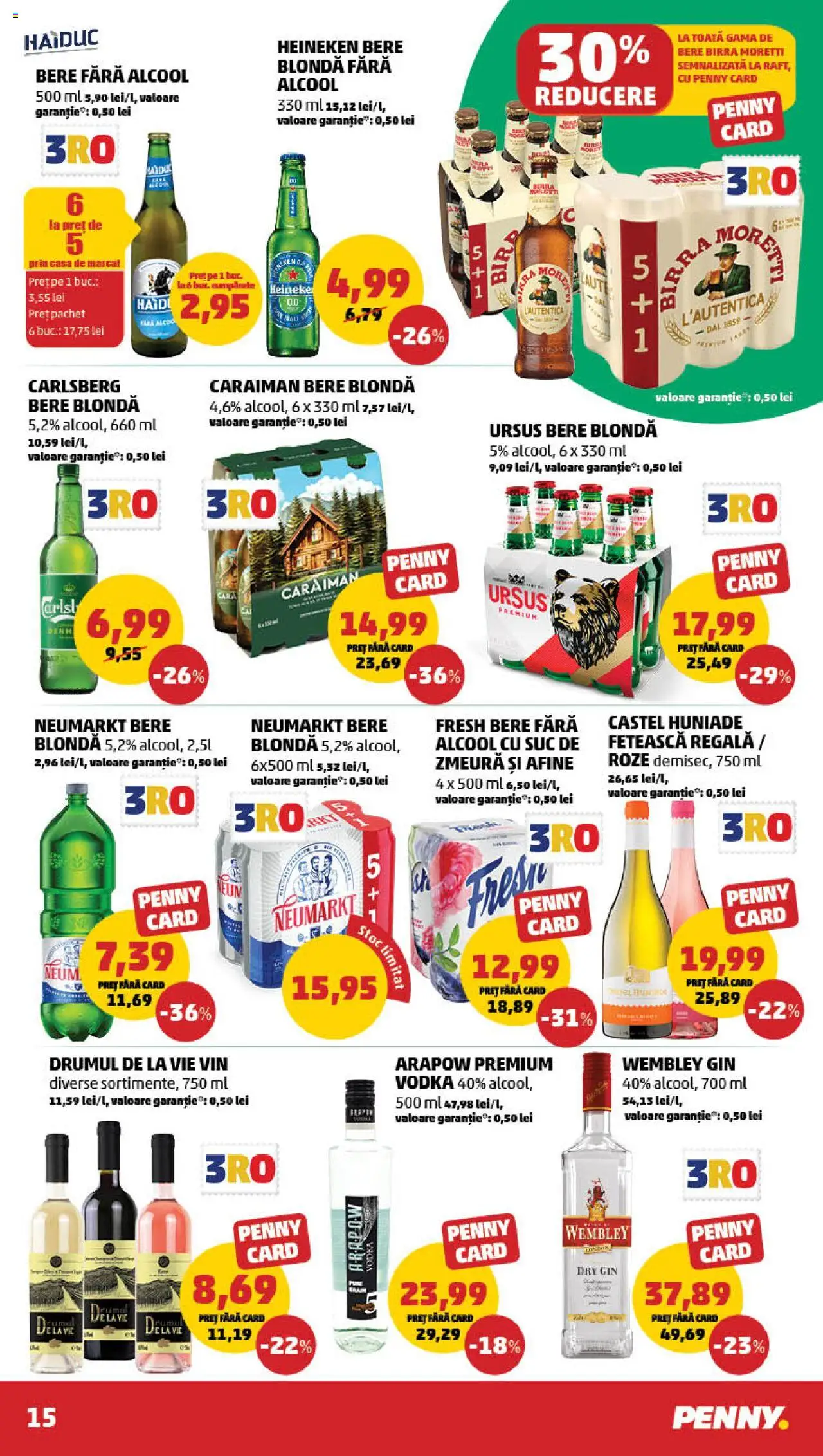 Catalog PENNY Market 10 - 15 Septembrie 2025 | Pagina 15 | Produse: Afine, Vin, Gin, Vodka