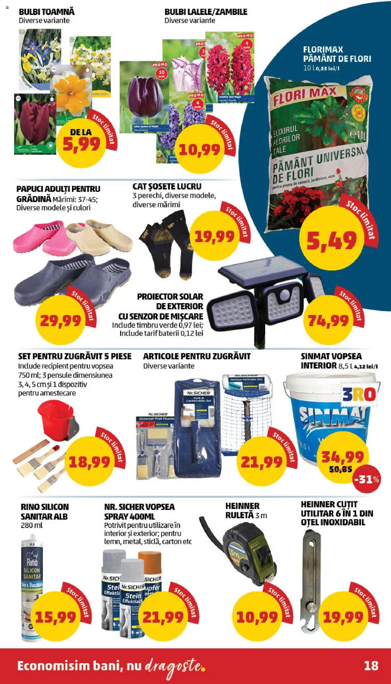 Catalog PENNY Market 10 - 15 Septembrie 2025 | Pagina 18 | Produse: Vopsea, Baterii, Șosete, Papuci