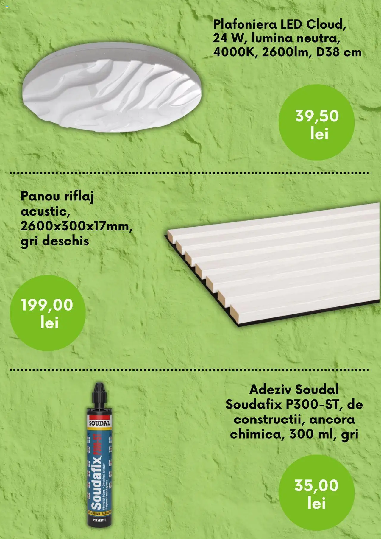 Catalog Leroy Merlin 8 - 13 Septembrie 2025 | Pagina 5 | Produse: Tavuk suyu, Plafonieră, Babak, Adeziv