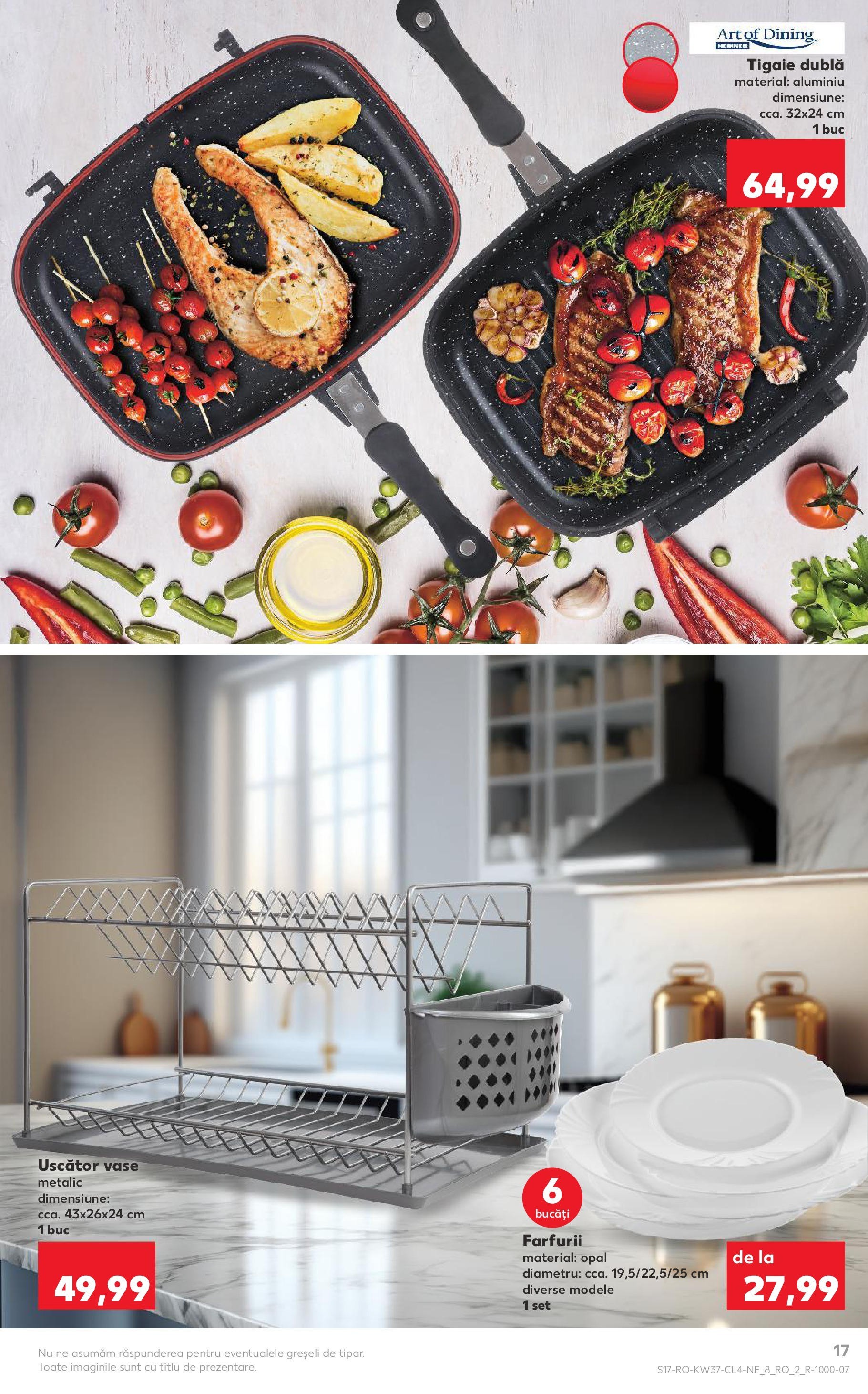 Catalog Kaufland 10 - 15 Septembrie 2025 | Pagina 17 | Produse: Uscător, Tigaie