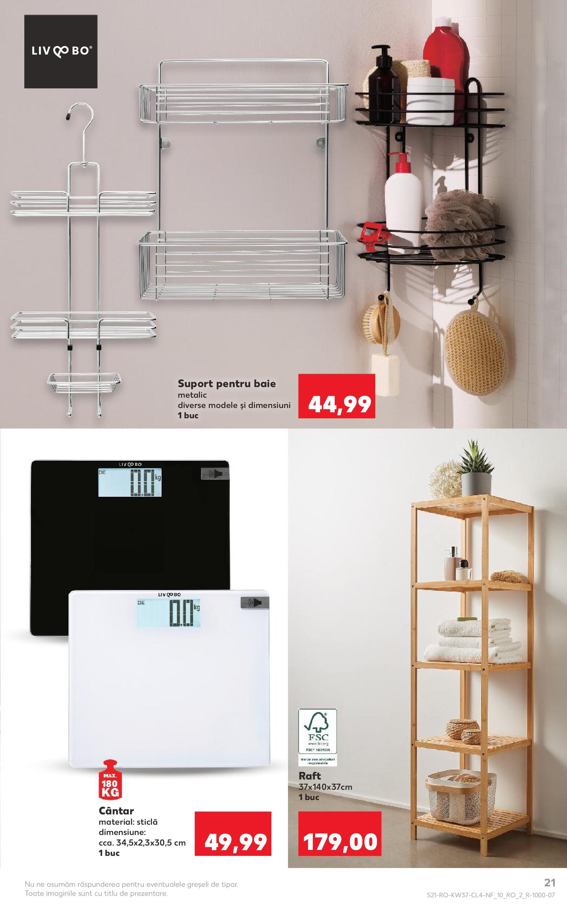 Catalog Kaufland 10 - 15 Septembrie 2025 | Pagina 21 | Produse: Cântar, Raft