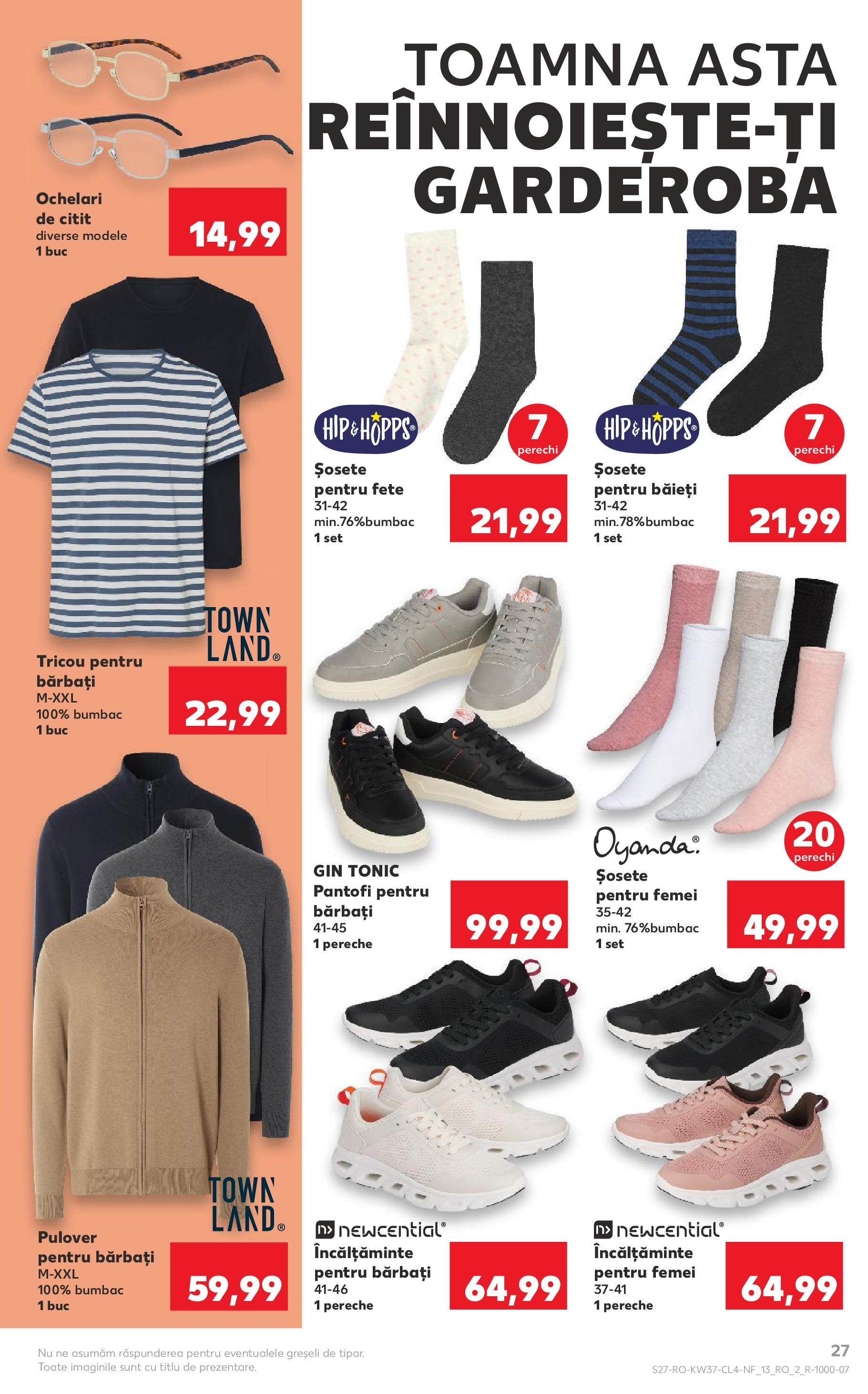 Catalog Kaufland 10 - 15 Septembrie 2025 | Pagina 27 | Produse: Ochelari, Pantofi, Kestane, Bornoz takımı