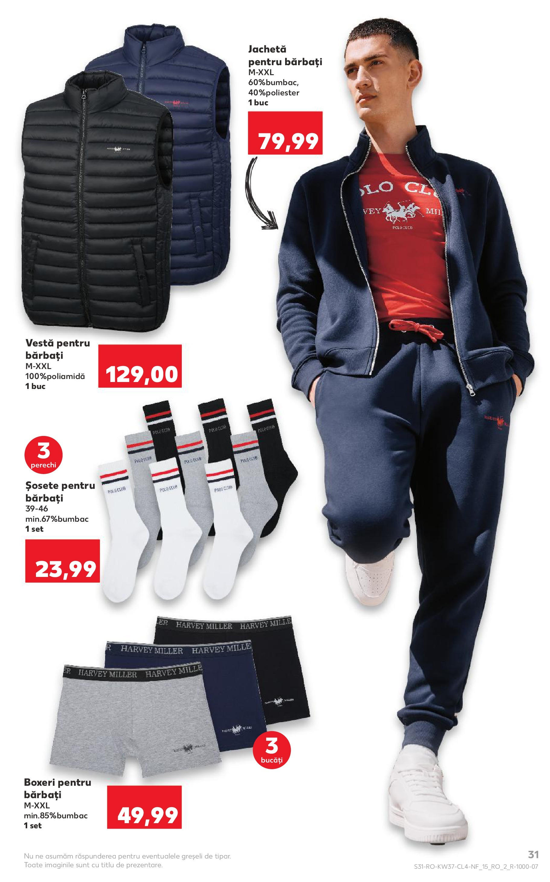 Catalog Kaufland 10 - 15 Septembrie 2025 | Pagina 31 | Produse: Jachetă, Vestă, Șosete, Boxeri