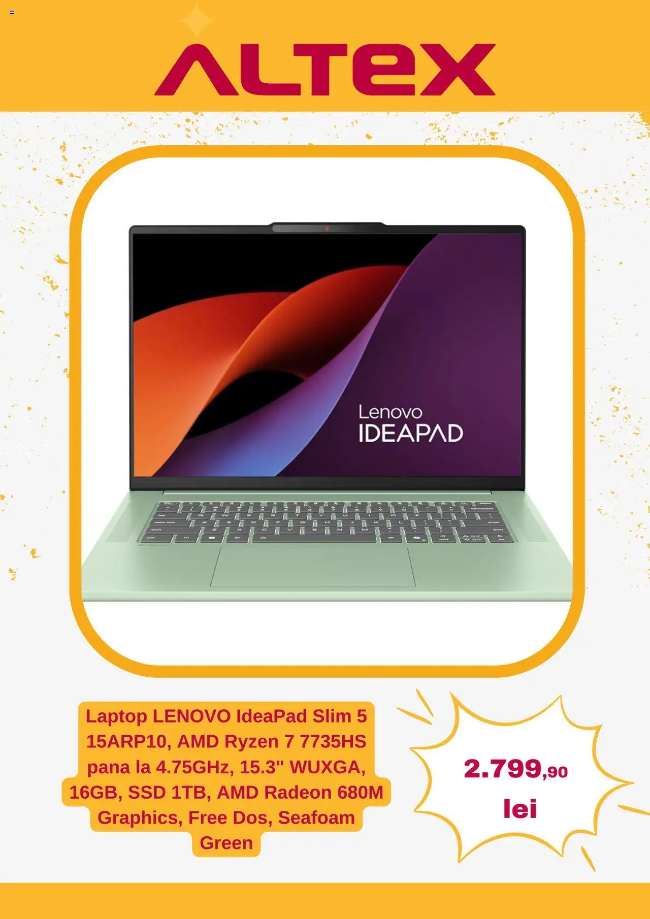 Catalog Altex 11 - 16 Septembrie 2025 | Pagina 3 | Produse: Laptop