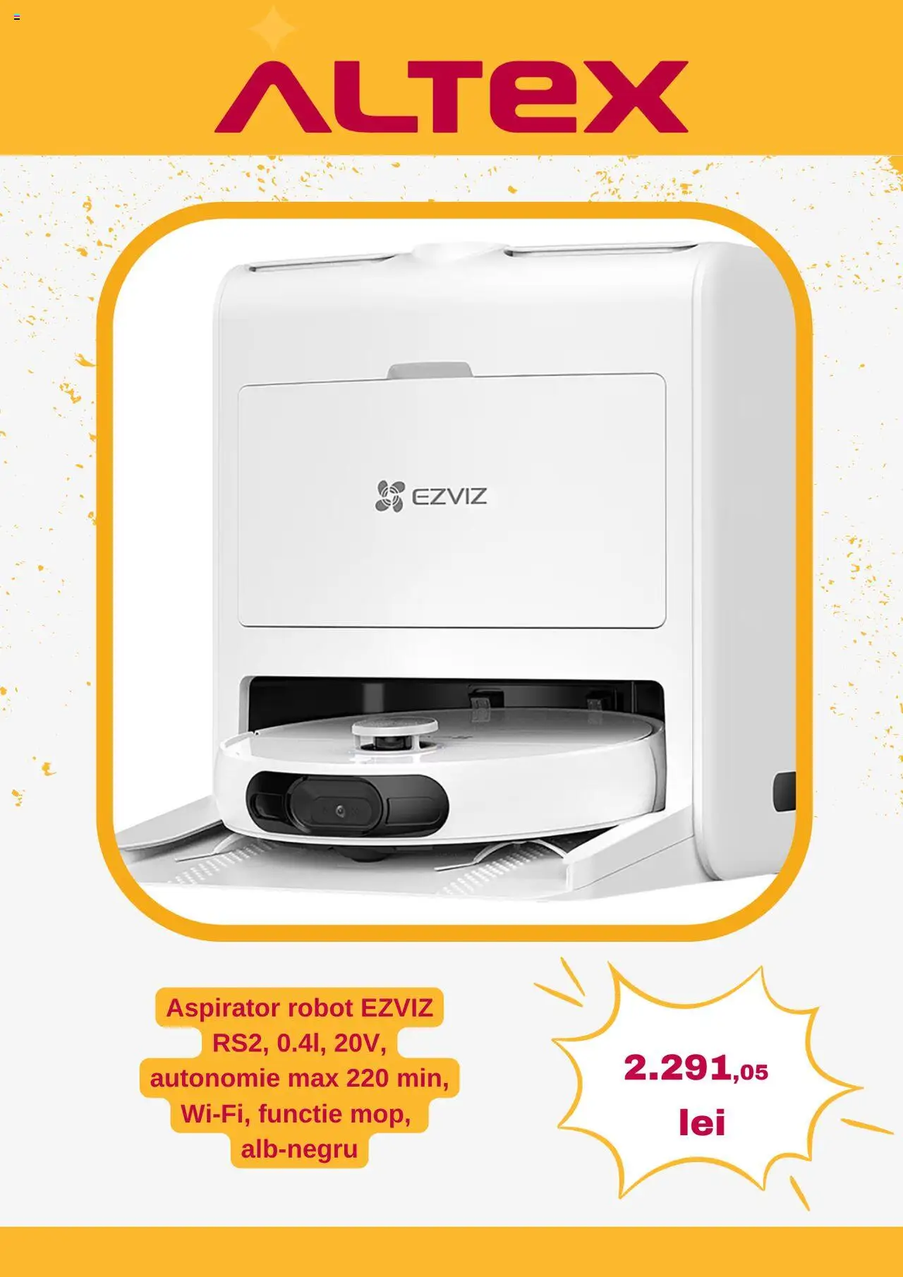 Catalog Altex 11 - 16 Septembrie 2025 | Pagina 7 | Produse: Aspirator robot, Aspirator, Robot