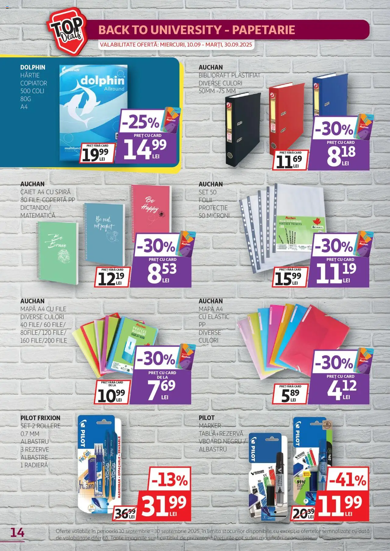 Catalog Auchan 10 - 29 Septembrie 2025 | Pagina 14