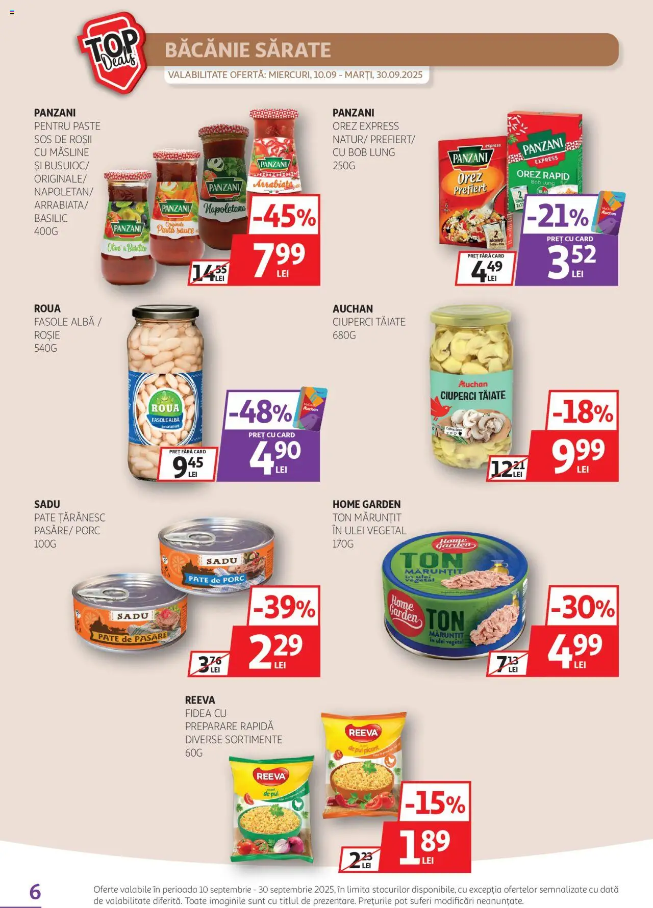 Catalog Auchan 10 - 29 Septembrie 2025 | Pagina 6 | Produse: Hacıyatmaz Kedi Oyuncağı, Pate, Ciuperci, Paste