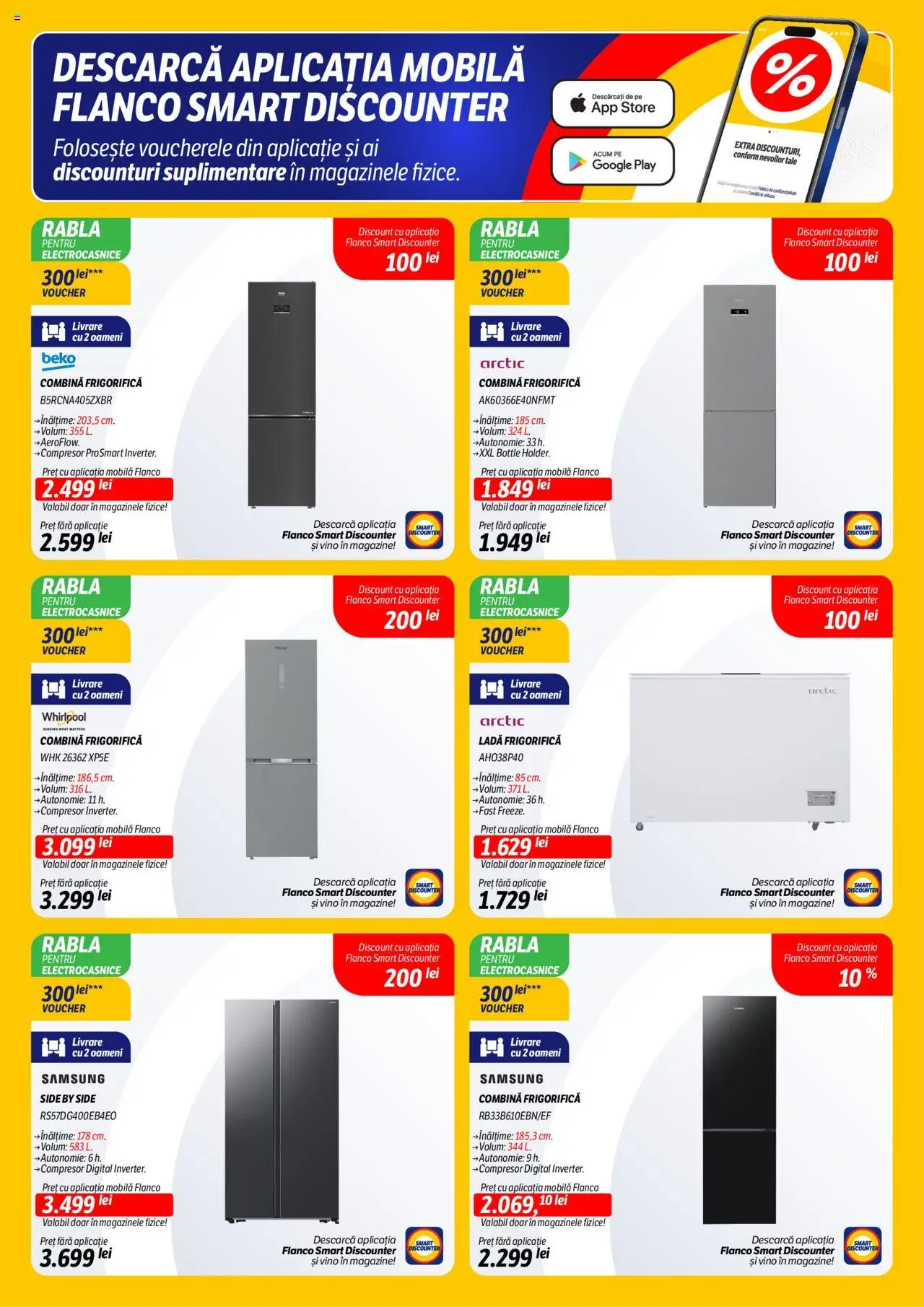 Catalog Flanco 11 - 16 Septembrie 2025 | Pagina 9 | Produse: Combină frigorifică, Ladă frigorifică
