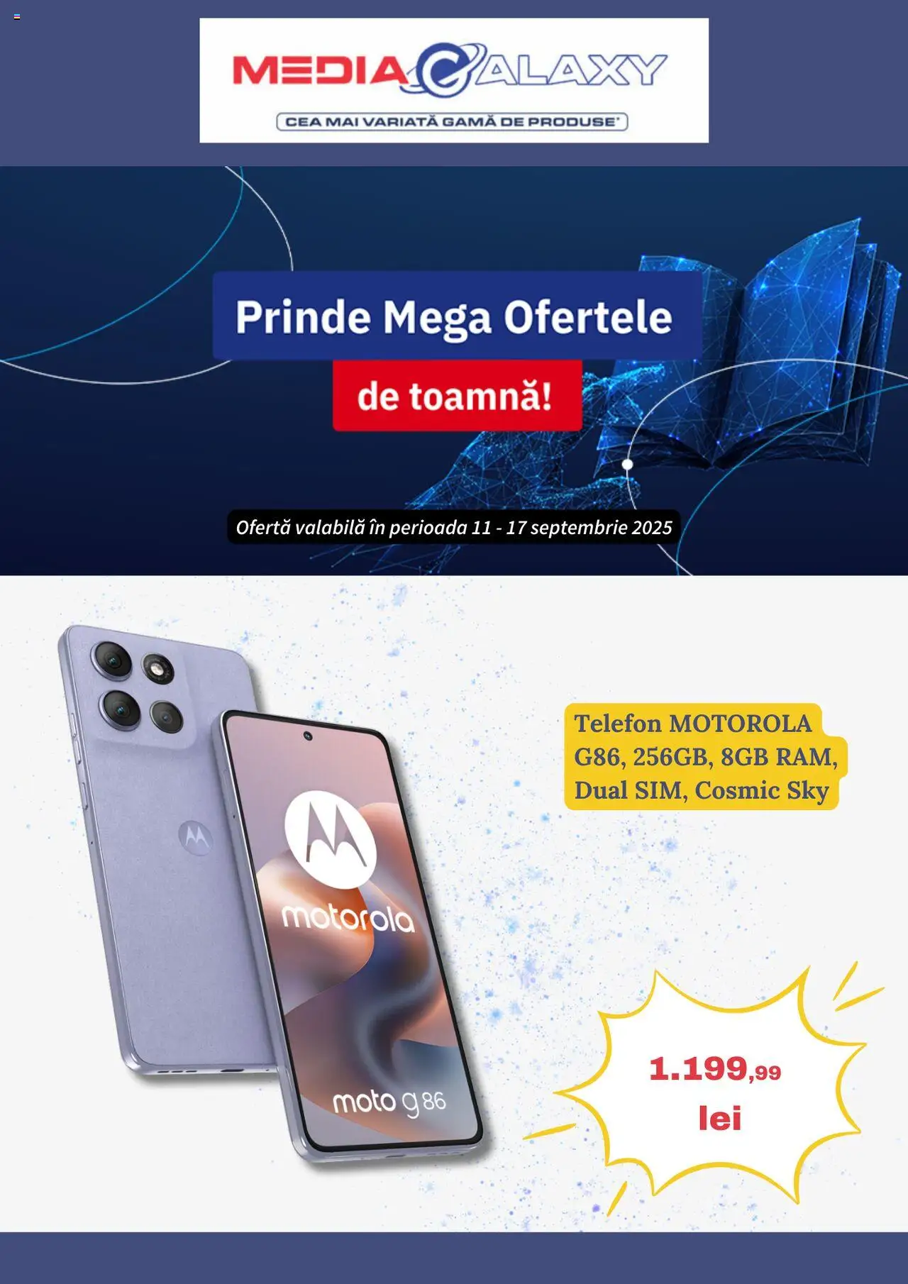 Catalog Media Galaxy 11 - 16 Septembrie 2025 | Pagina 1 | Produse: Telefon