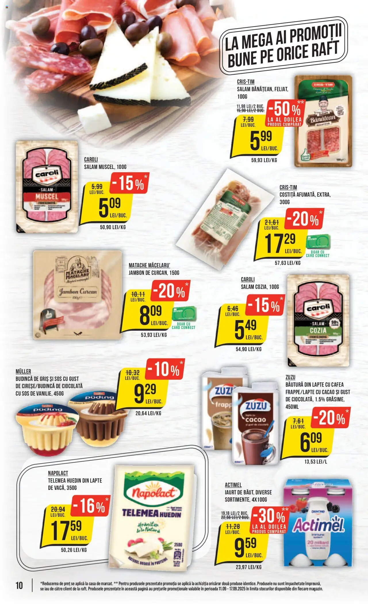 Catalog Mega Image 11 - 16 Septembrie 2025 | Pagina 10 | Produse: Iaurt, Cafea, Cacao, Sos