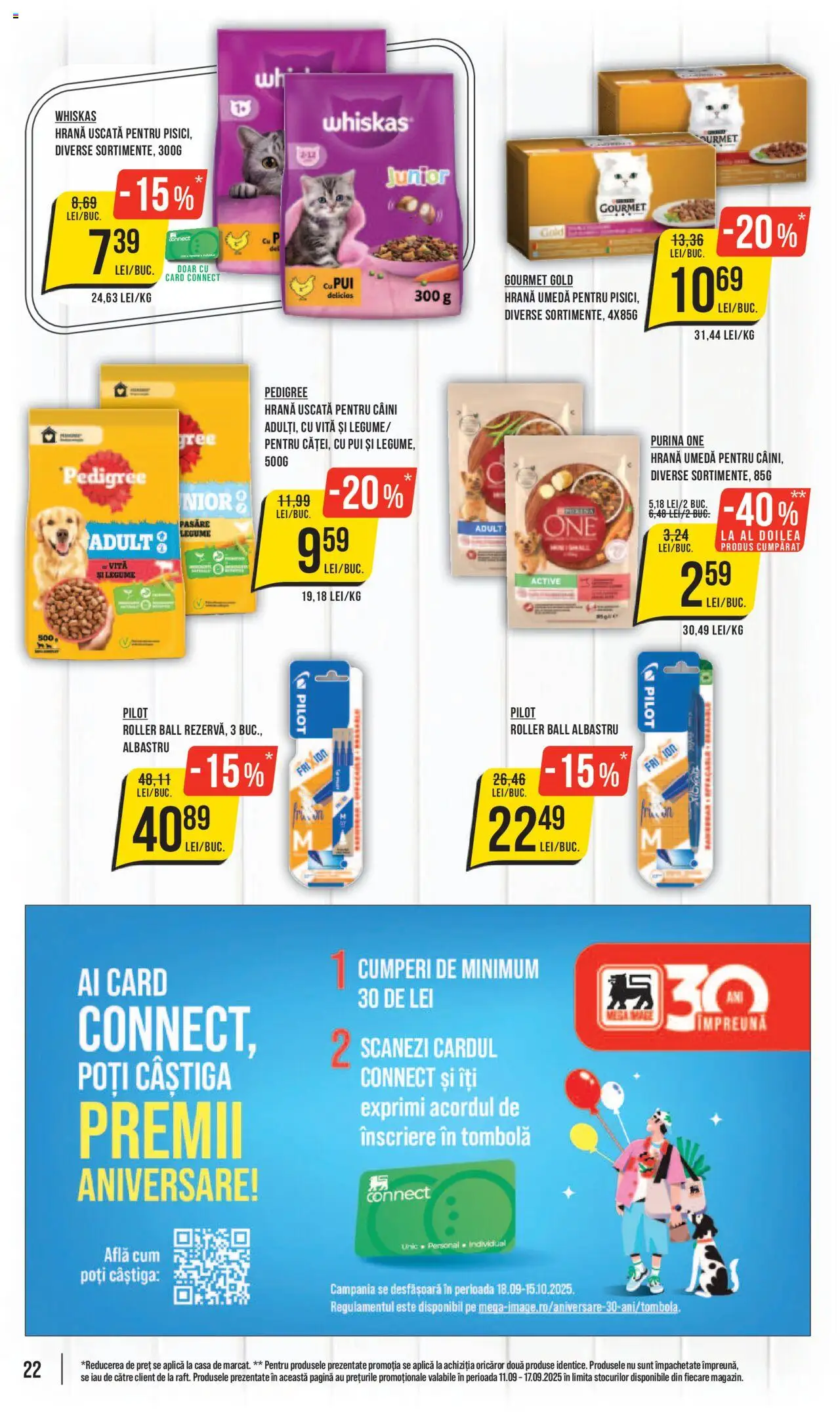 Catalog Mega Image 11 - 16 Septembrie 2025 | Pagina 22 | Produse: Hacıyatmaz Kedi Oyuncağı, Legume