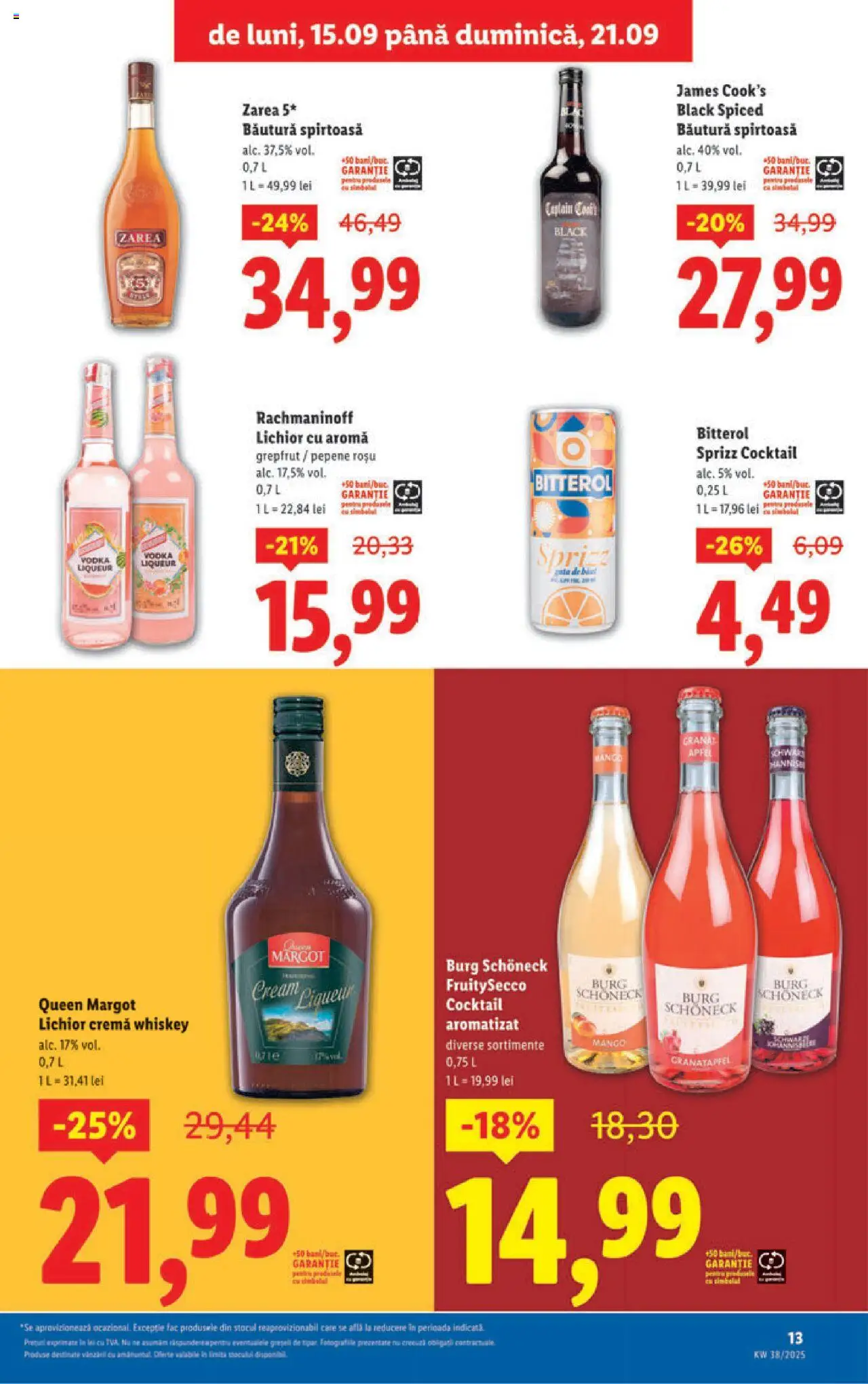 Catalog LIDL 15 - 20 Septembrie 2025 | Pagina 13 | Produse: Lichior, Cremă, Cocktail, Whiskey