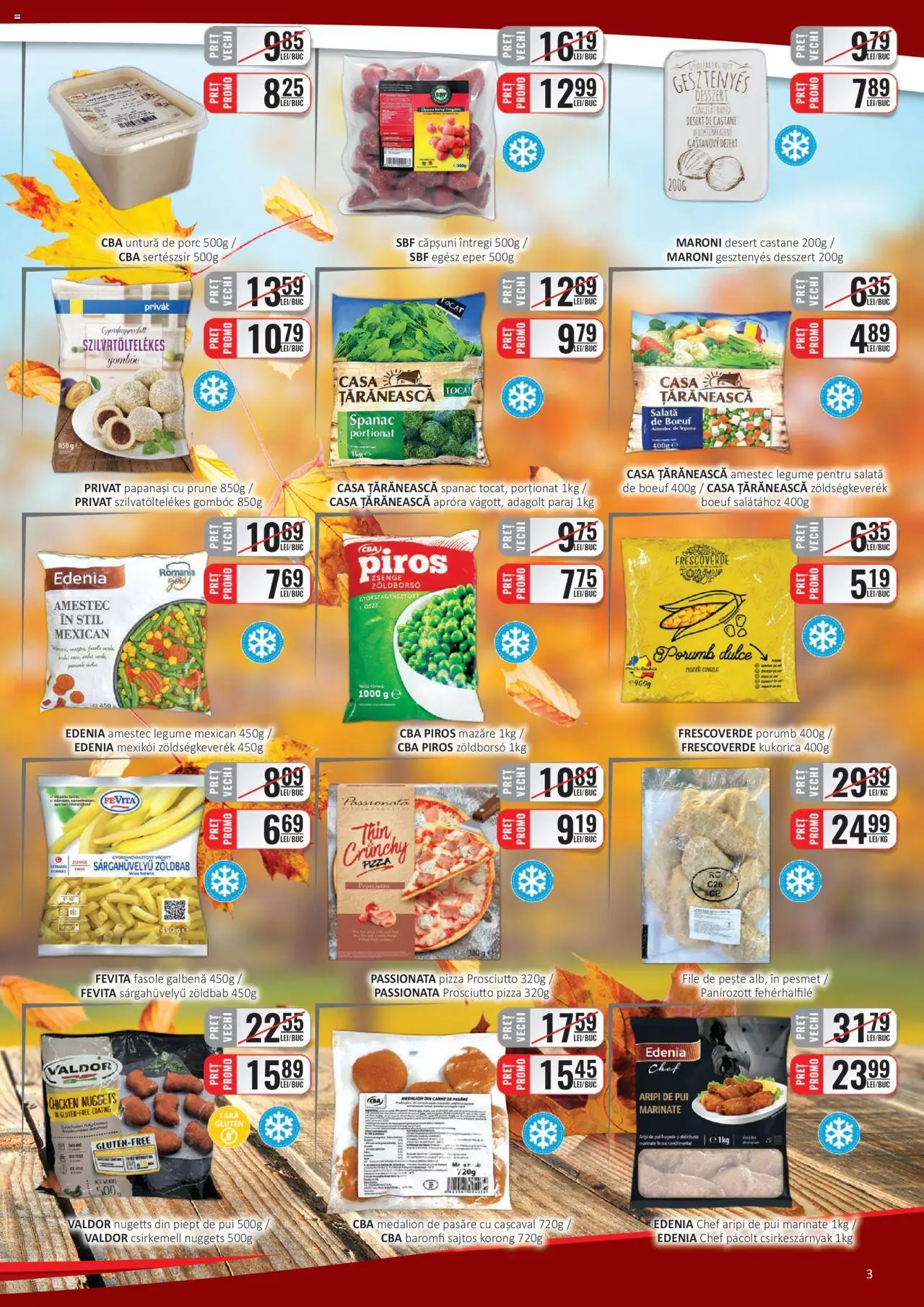 Catalog CBA 16 - 29 Septembrie 2025 | Pagina 3 | Produse: Prune, Căpșuni, Salată, Legume