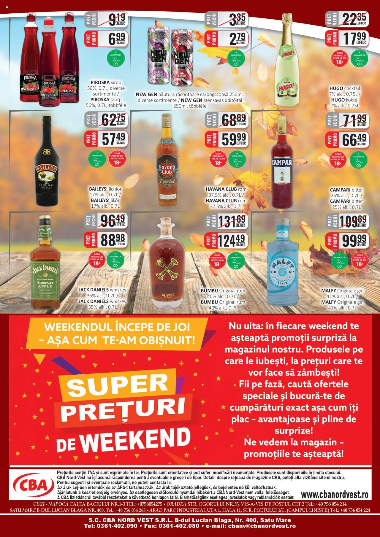 Catalog CBA 16 - 29 Septembrie 2025 | Pagina 8 | Produse: Cocktail, Rom, Gin, Whiskey