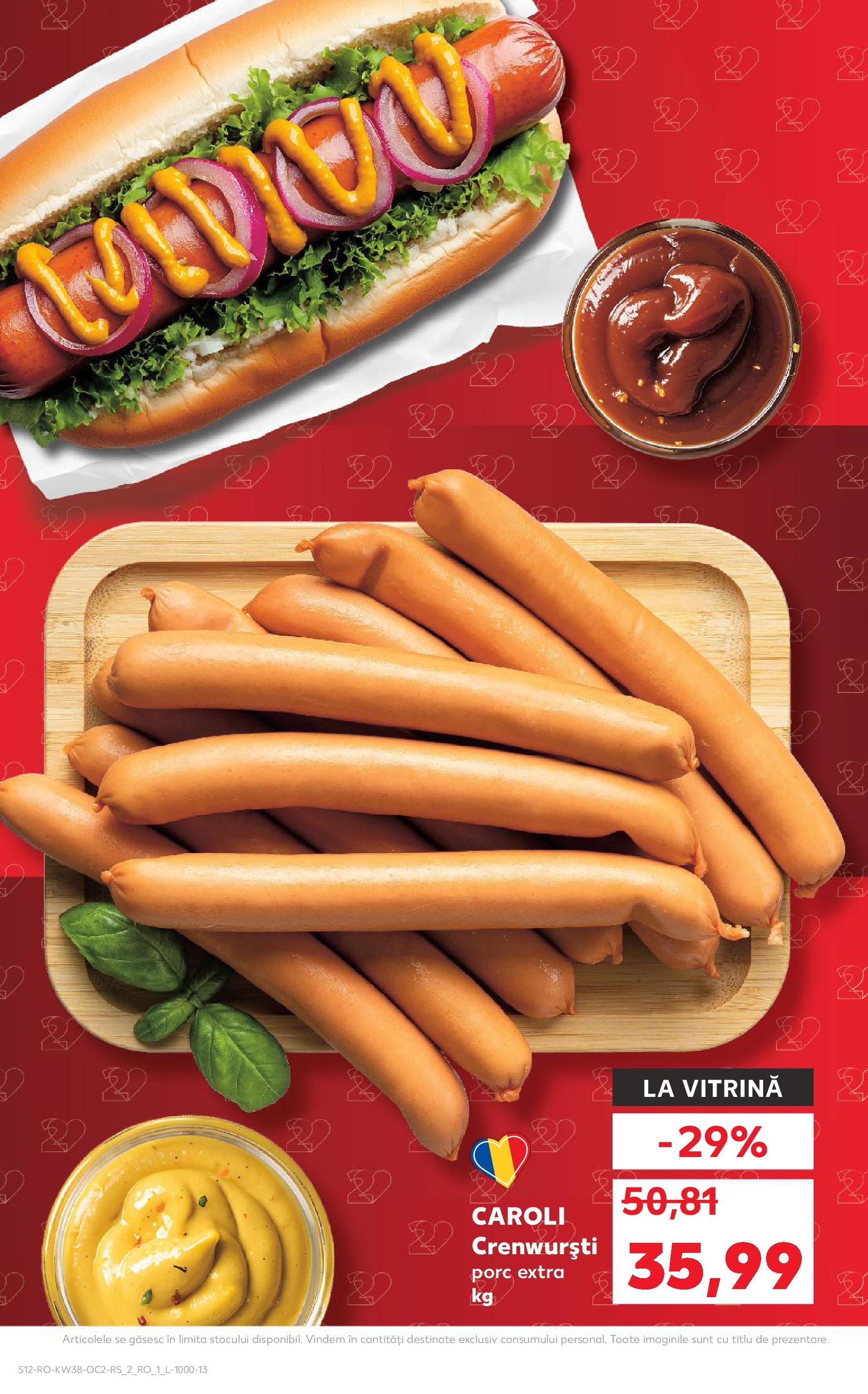 Catalog Kaufland 17 - 22 Septembrie 2025 | Pagina 12 | Produse: Vitrină