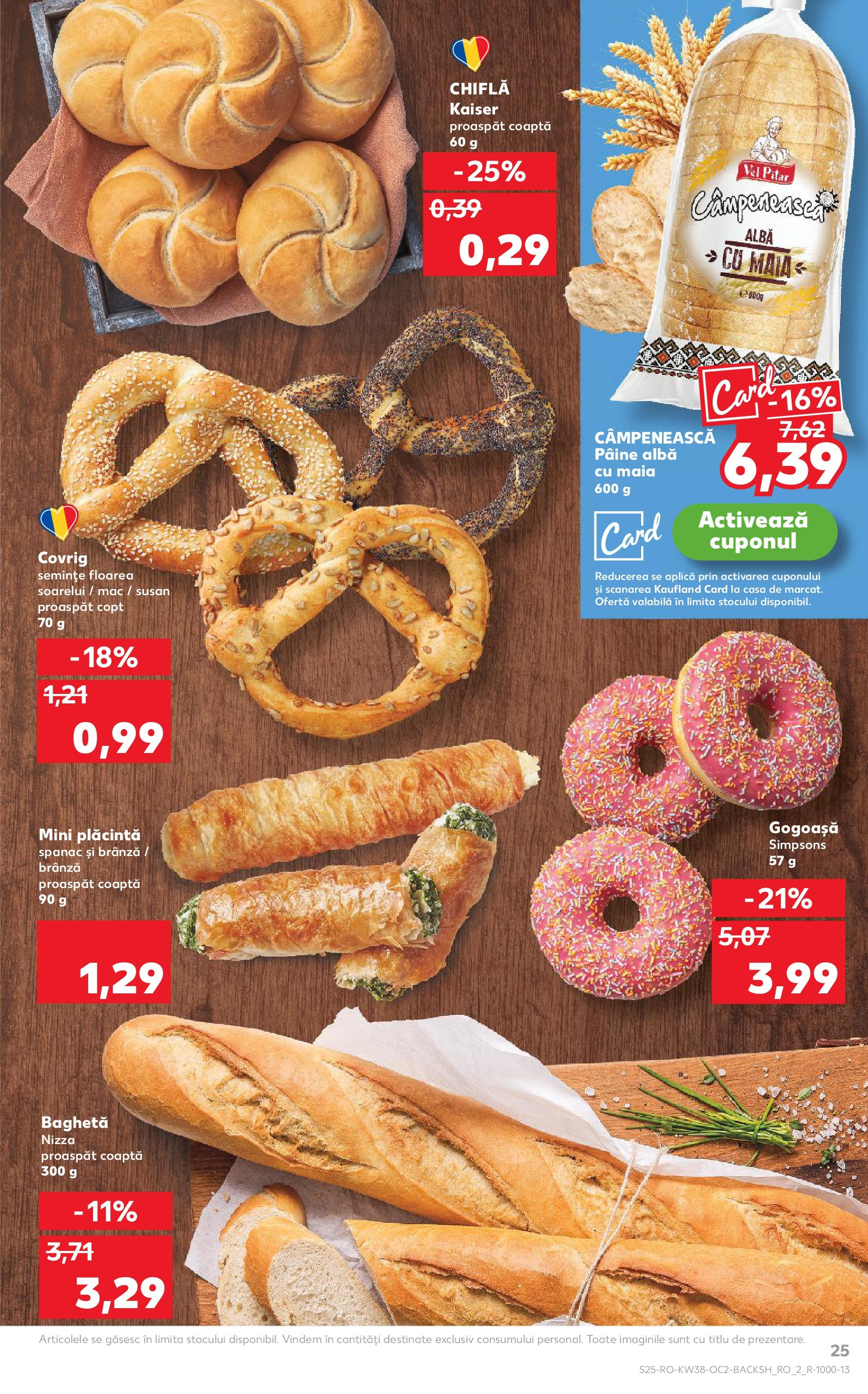 Catalog Kaufland 17 - 22 Septembrie 2025 | Pagina 25 | Produse: Divan, Chiflă, Brânză, Bant