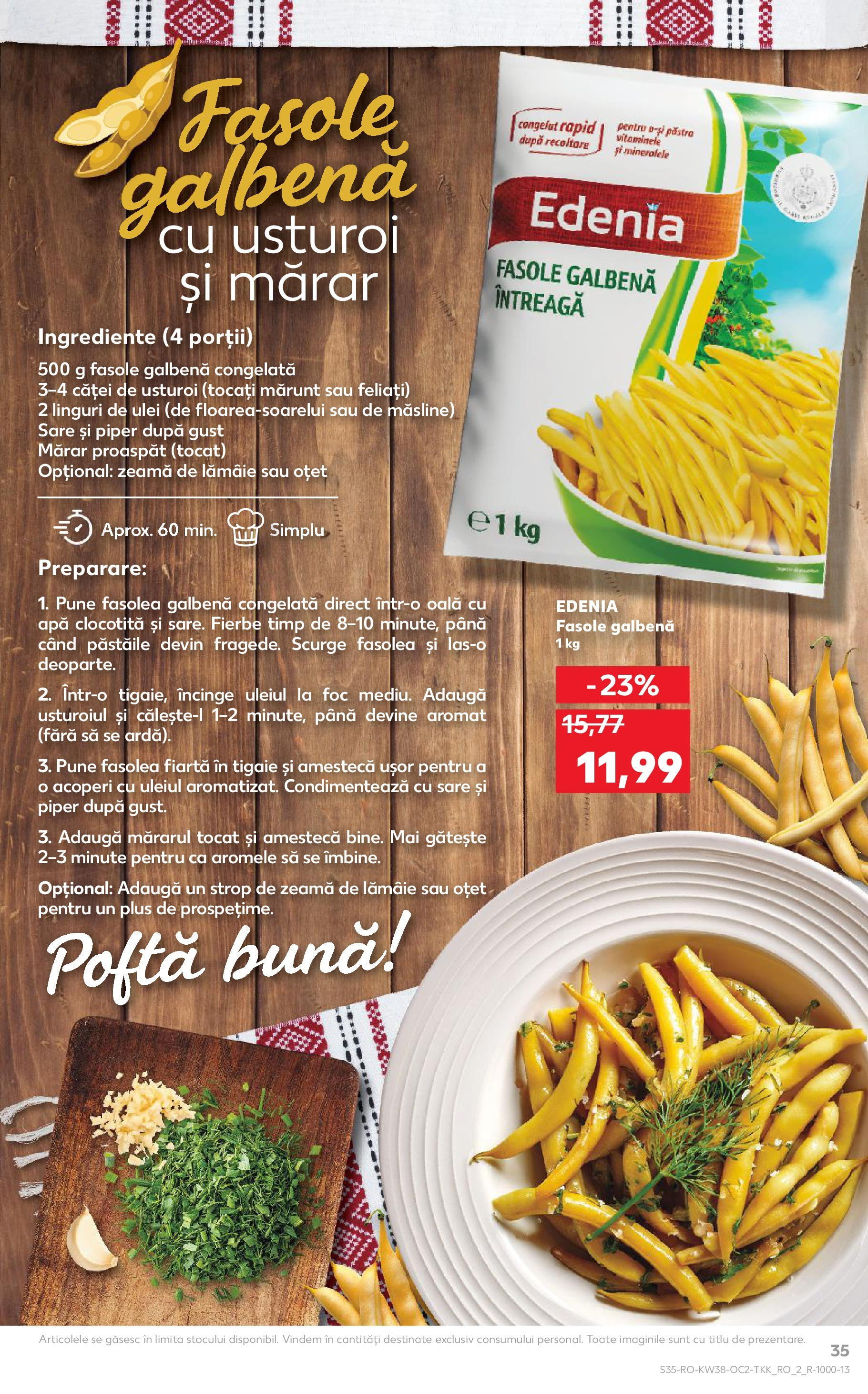 Catalog Kaufland 17 - 22 Septembrie 2025 | Pagina 35 | Produse: Mărar, Ulei, Apă, Usturoi
