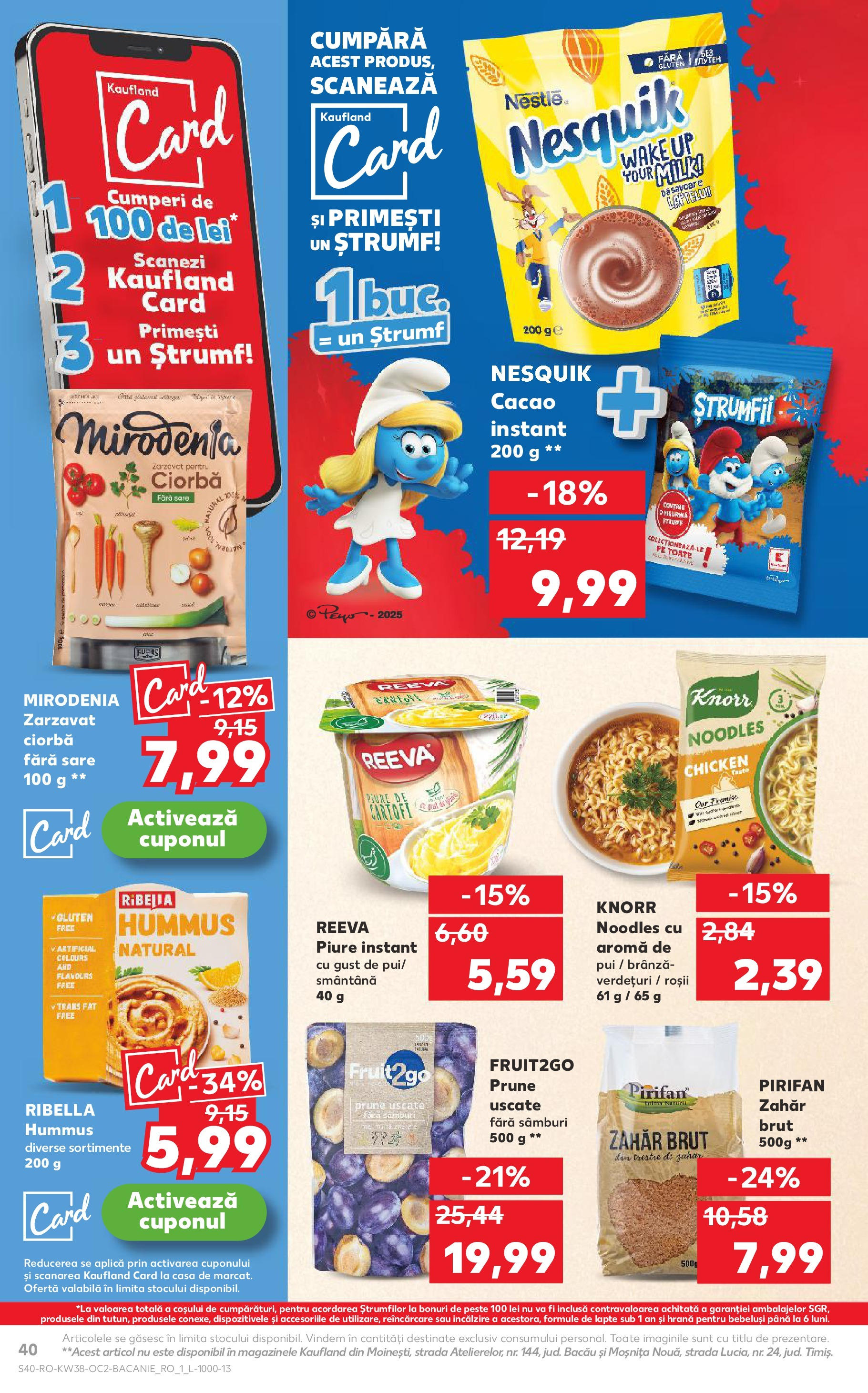 Catalog Kaufland 17 - 22 Septembrie 2025 | Pagina 40 | Produse: Roșii, Noodles, Cartofi, Sare
