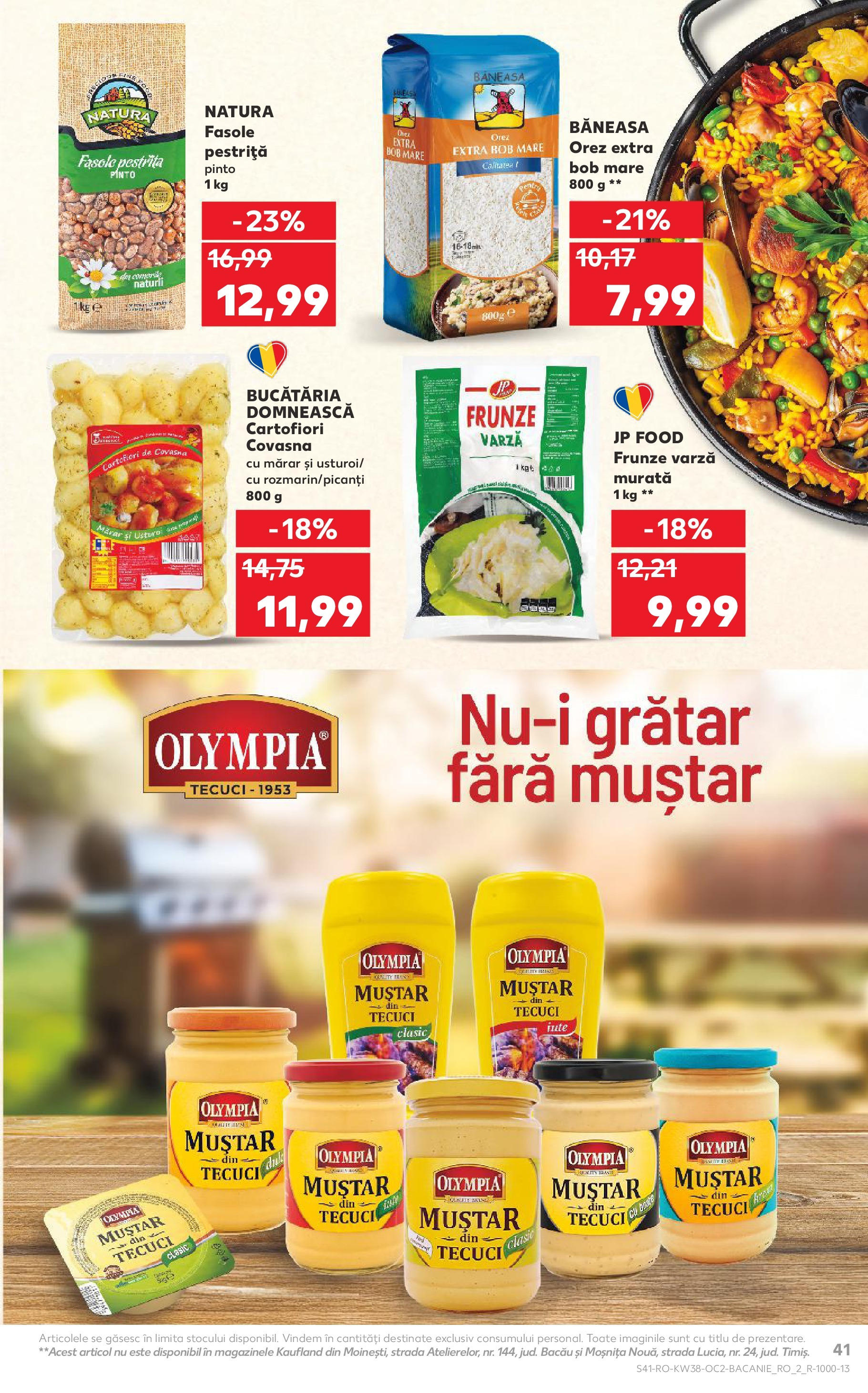 Catalog Kaufland 17 - 22 Septembrie 2025 | Pagina 41 | Produse: Grătar, Orez, Muștar, Usturoi