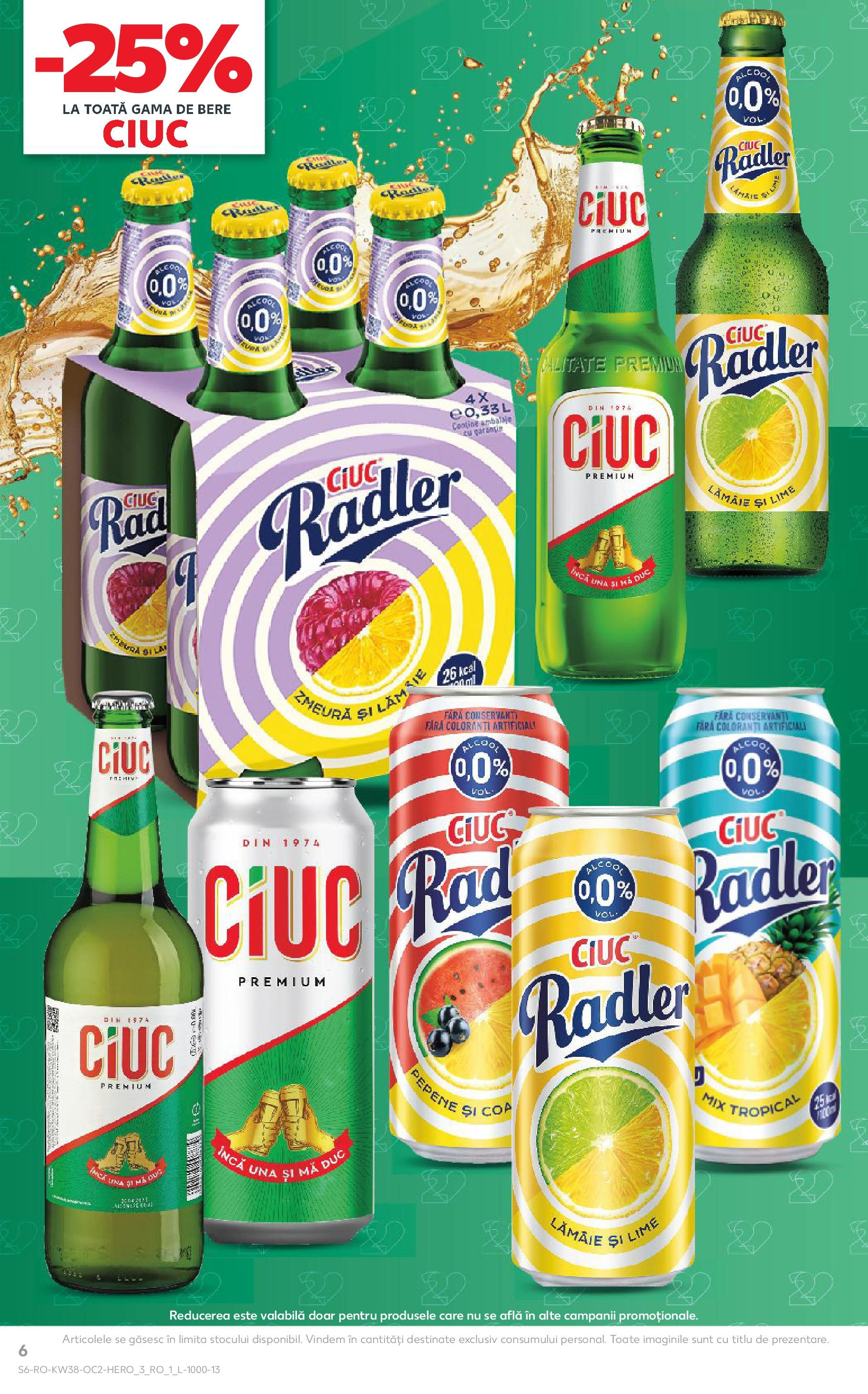 Catalog Kaufland 17 - 22 Septembrie 2025 | Pagina 6 | Produse: Lime, Zmeură, Bere, Lămâie