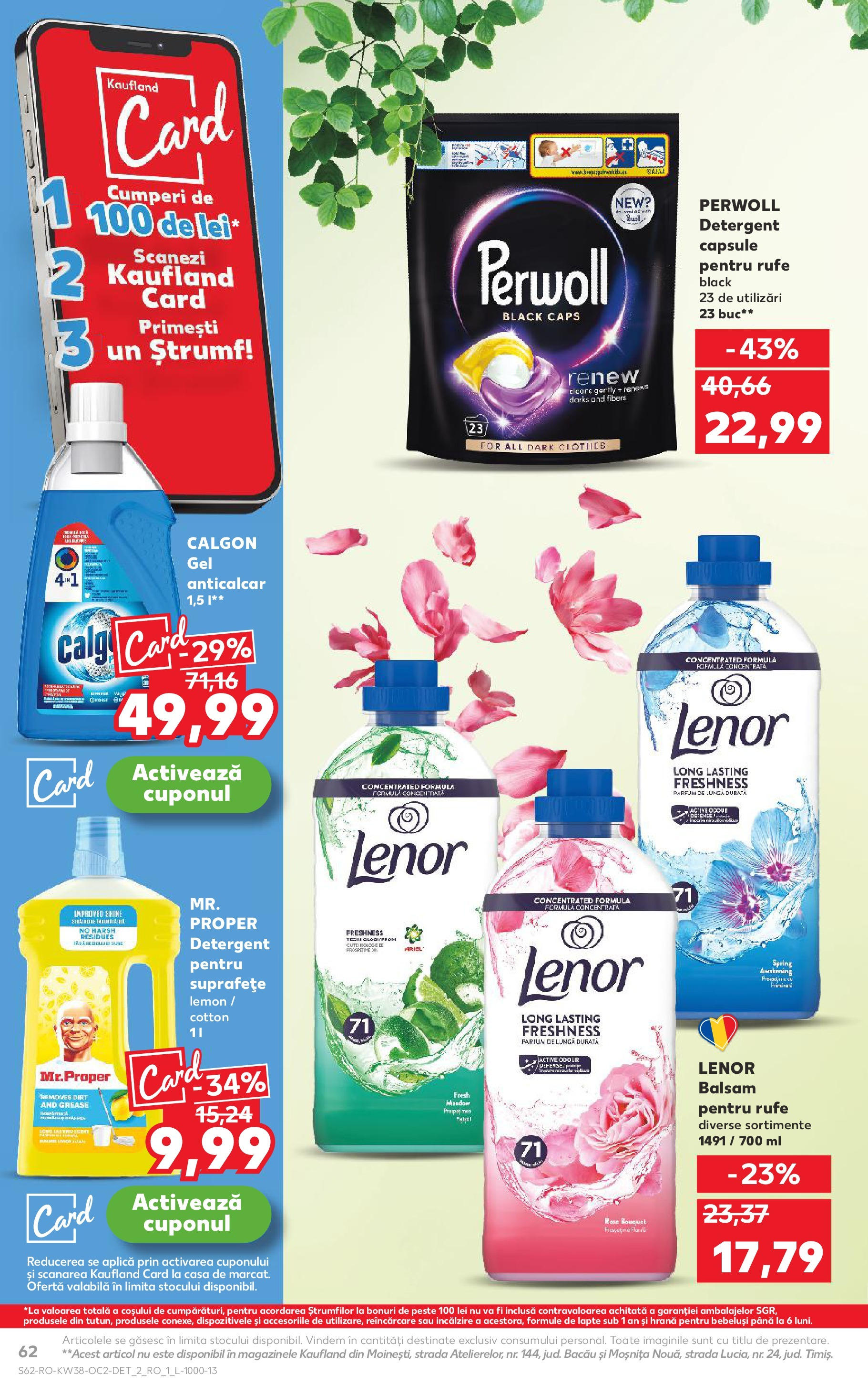 Catalog Kaufland 17 - 22 Septembrie 2025 | Pagina 62 | Produse: Parfum, Lapte, Yorgan, Detergent