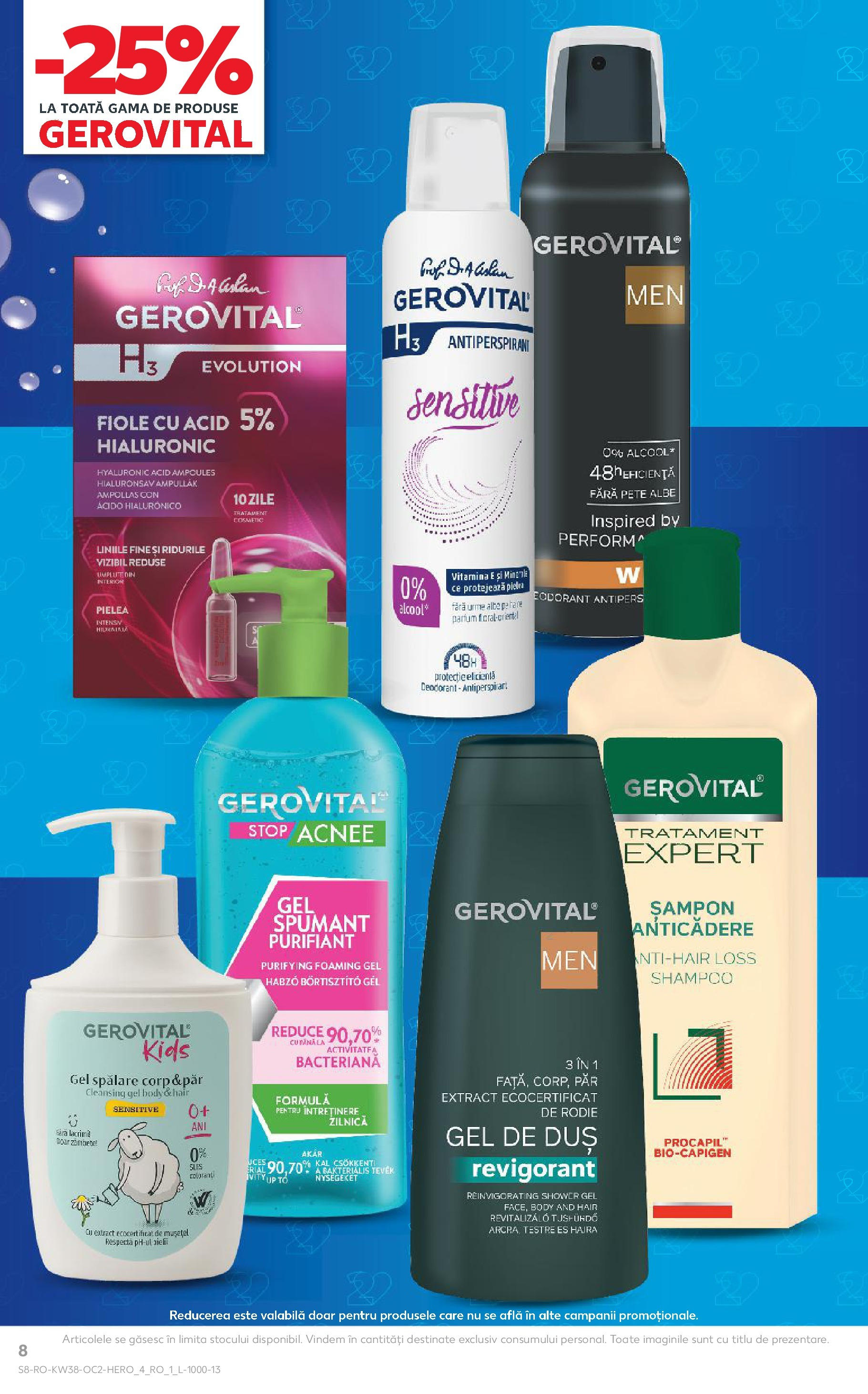 Catalog Kaufland 17 - 22 Septembrie 2025 | Pagina 8 | Produse: Duș, Parfum, Gel de duș, Deodorant