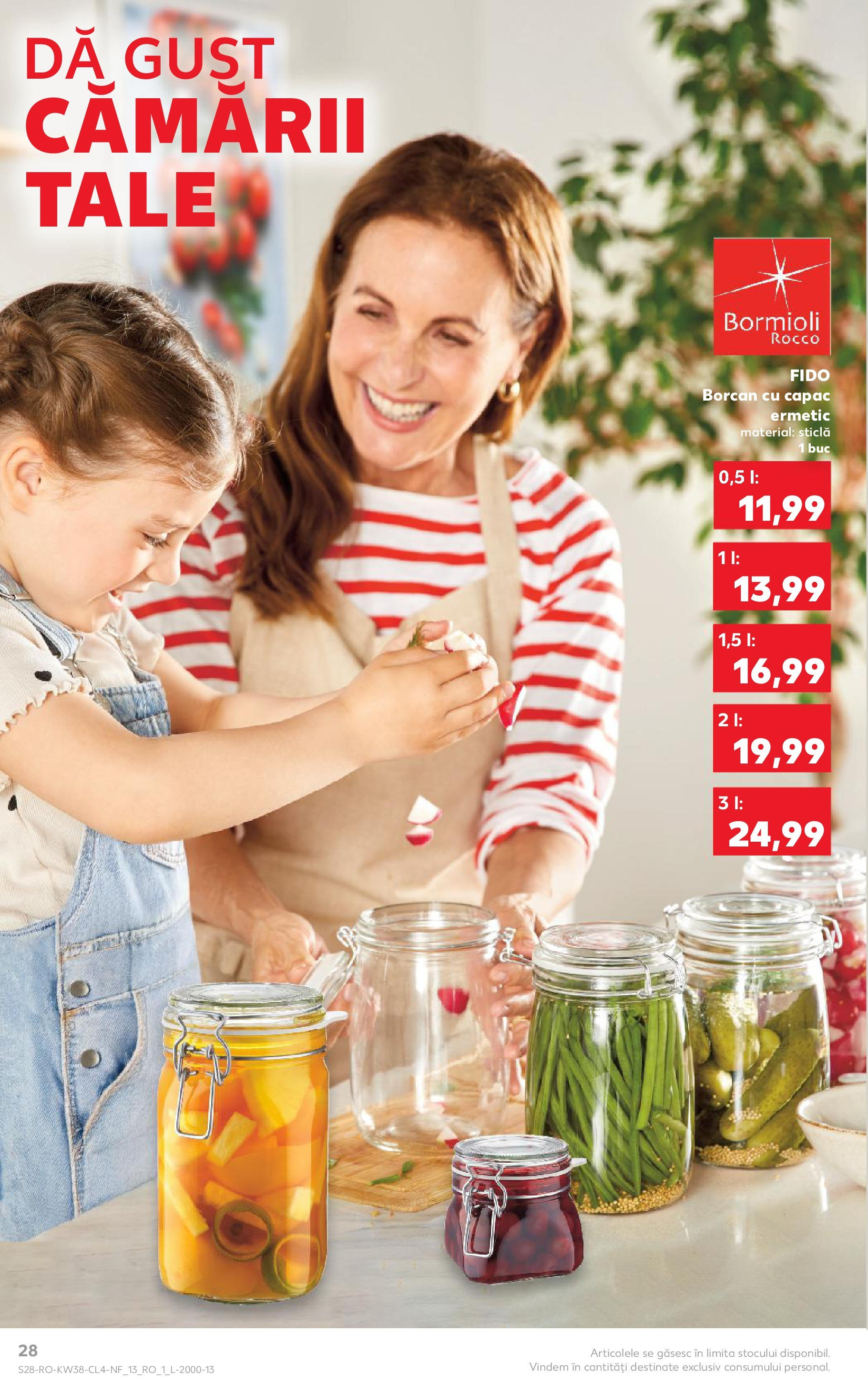 Catalog Kaufland 17 - 22 Septembrie 2025 | Pagina 28 | Produse: Borcan