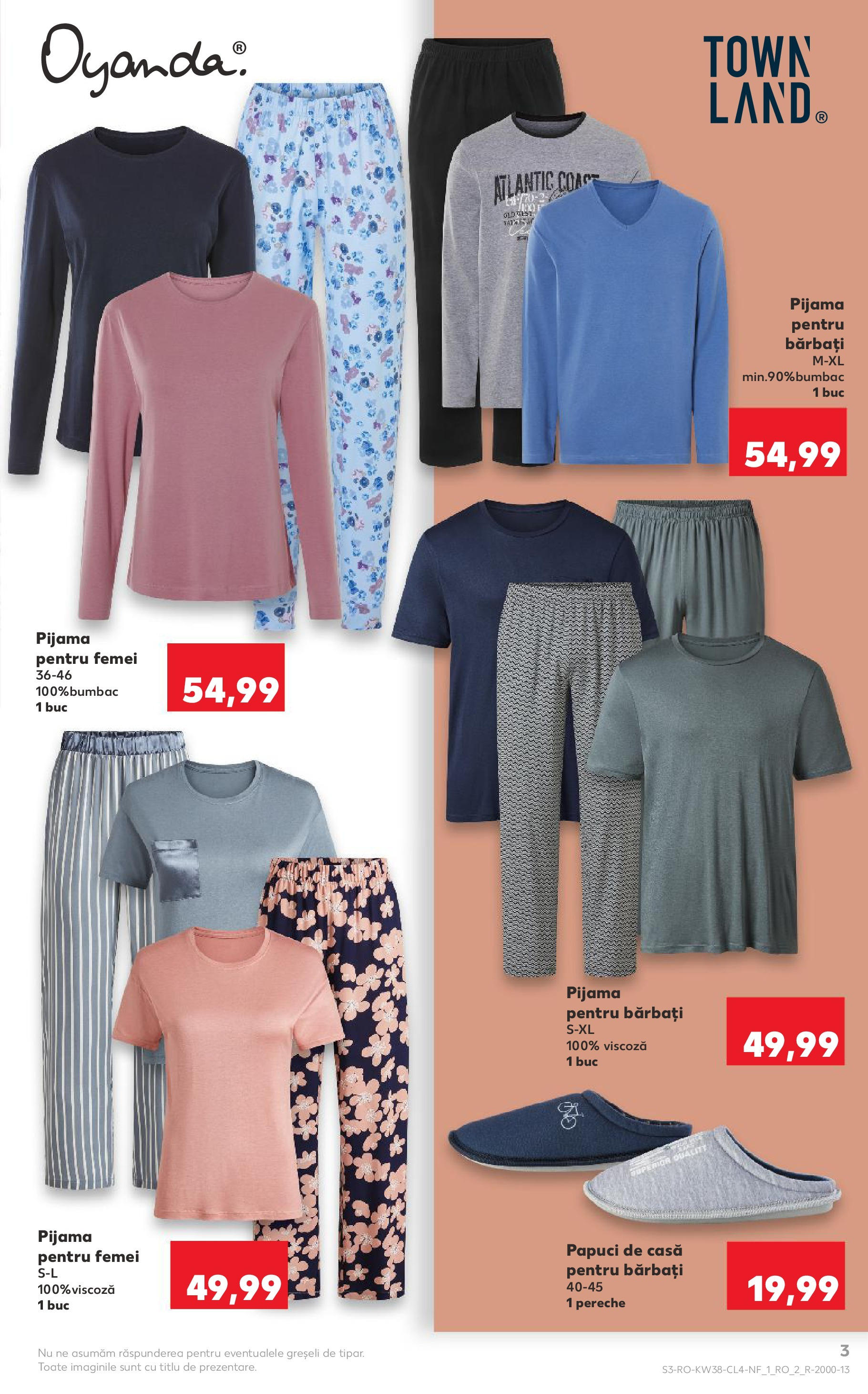 Catalog Kaufland 17 - 22 Septembrie 2025 | Pagina 3 | Produse: Papuci