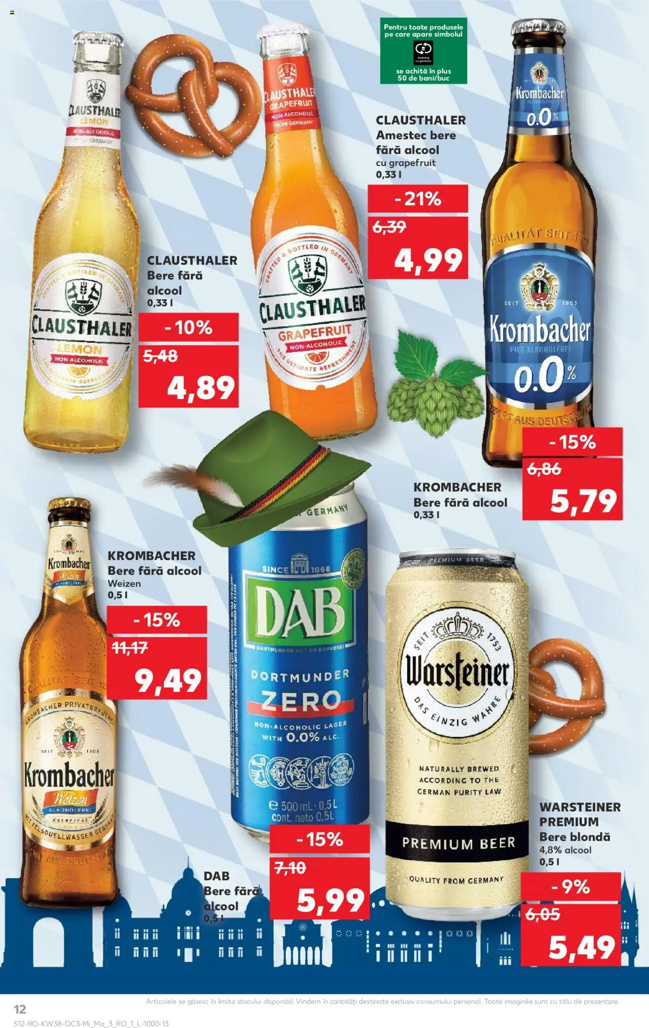 Catalog Kaufland 17 - 22 Septembrie 2025 | Pagina 12 | Produse: Bere