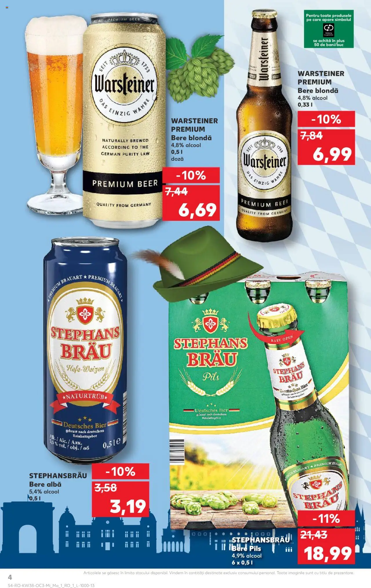 Catalog Kaufland 17 - 22 Septembrie 2025 | Pagina 4 | Produse: Bere