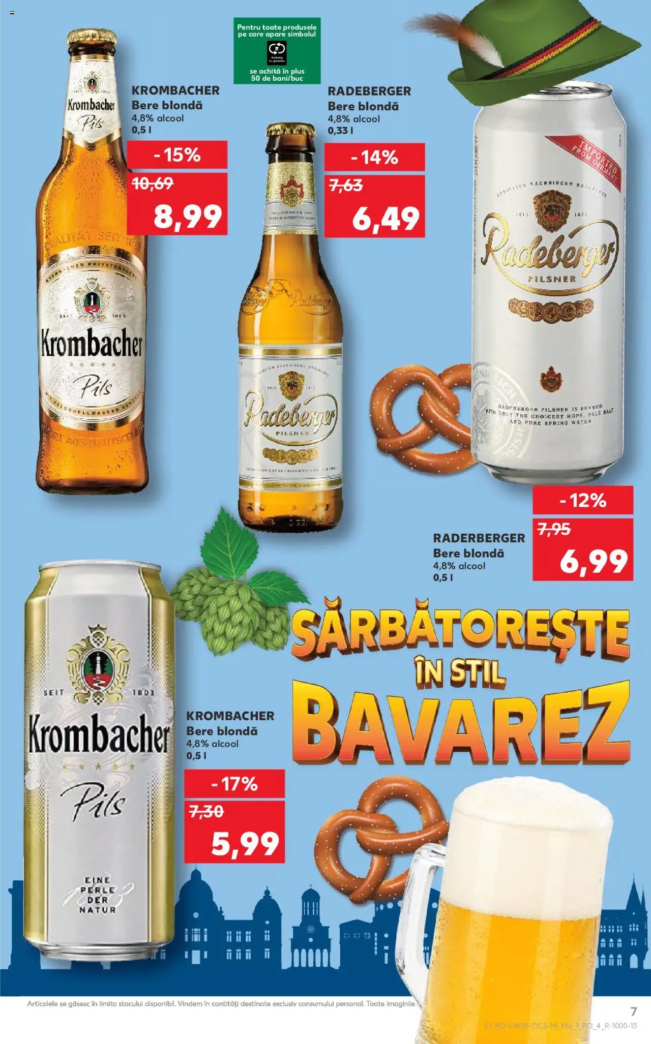 Catalog Kaufland 17 - 22 Septembrie 2025 | Pagina 7 | Produse: Akrilik boya, Bere