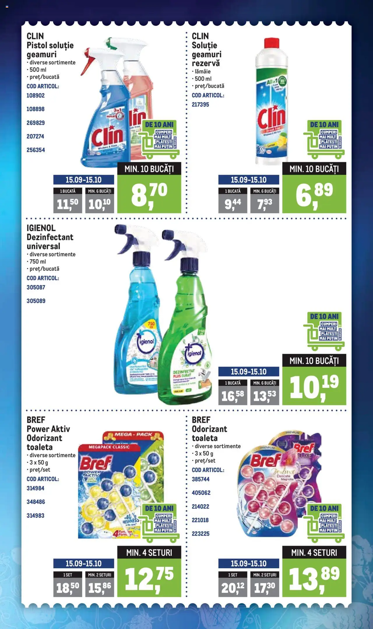 Catalog METRO 15 - 21 Septembrie 2025 | Pagina 4 | Produse: Toaletă, Lămâie