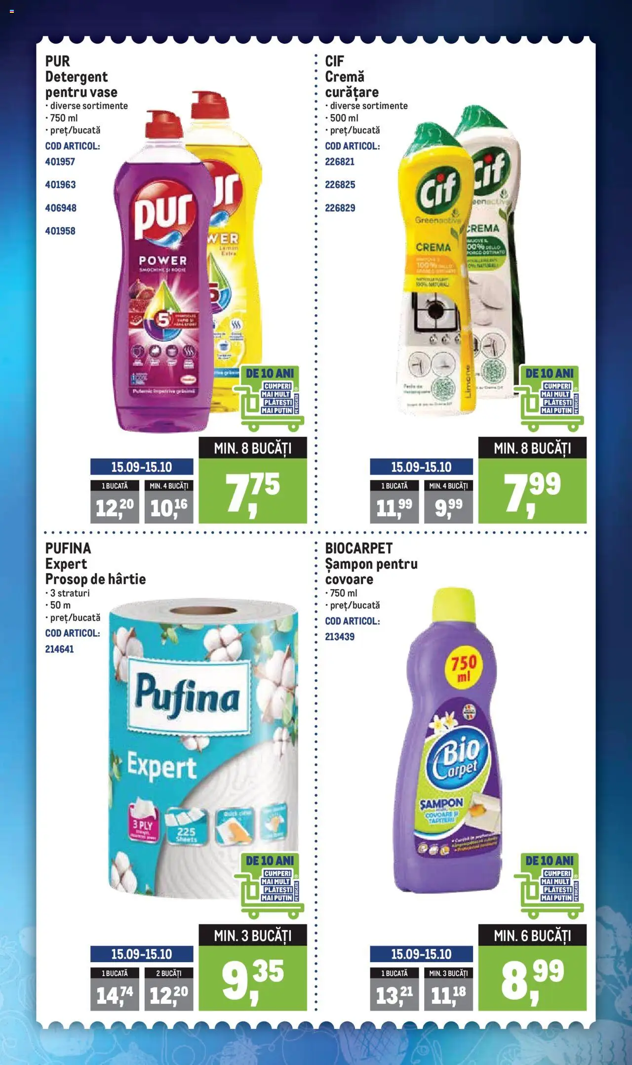 Catalog METRO 15 - 21 Septembrie 2025 | Pagina 5 | Produse: Șampon, Cremă, Detergent
