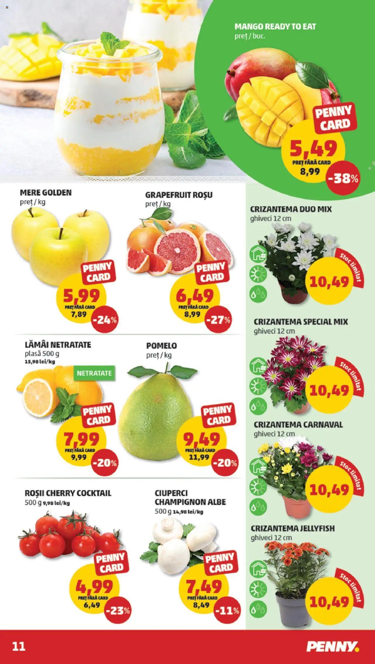 Catalog PENNY Market 17 - 22 Septembrie 2025 | Pagina 11 | Produse: Ghiveci, Apple, Cocktail, Roșii