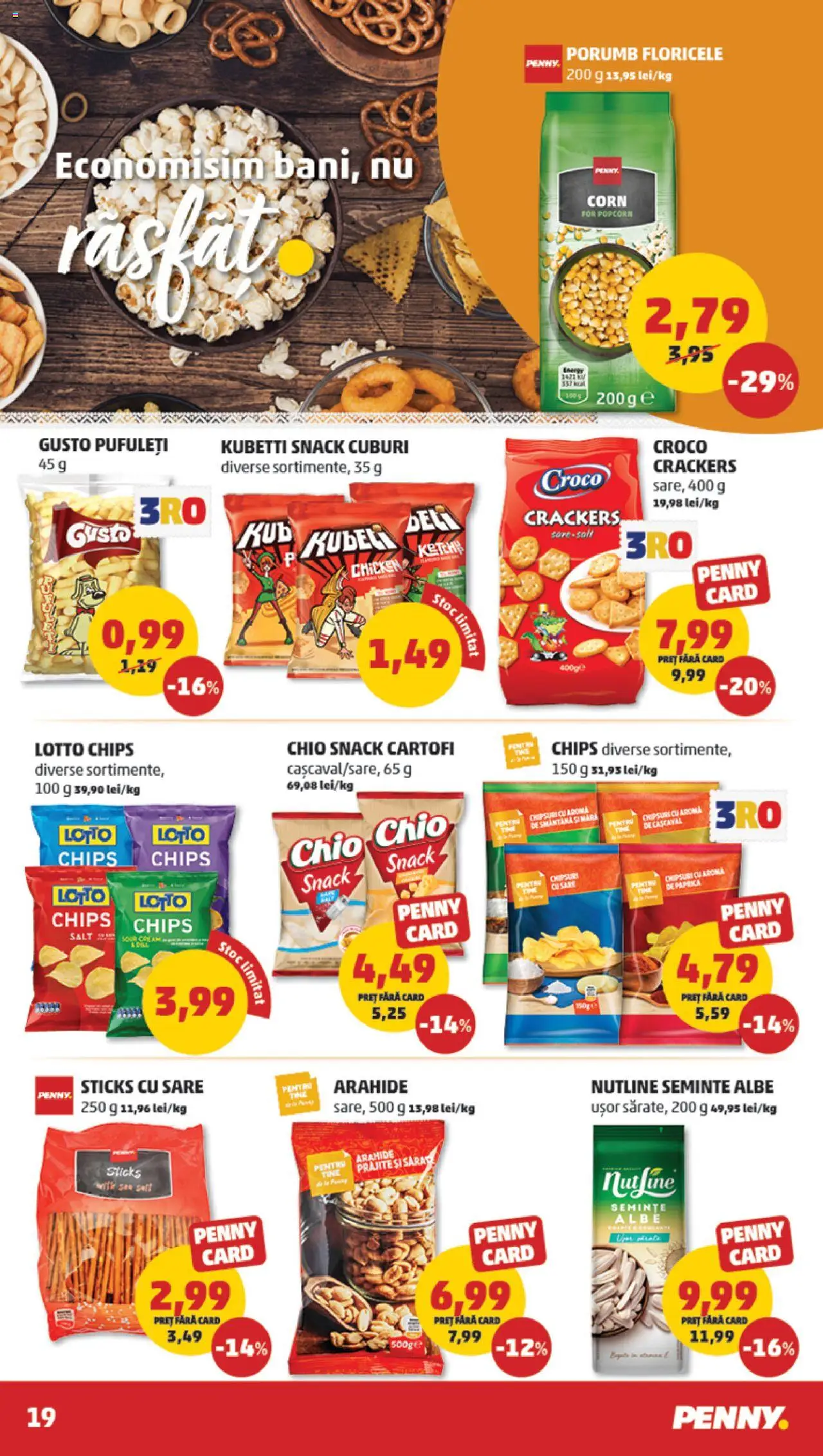 Catalog PENNY Market 17 - 22 Septembrie 2025 | Pagina 19 | Produse: Pară, Arahide, Cartofi, Sare