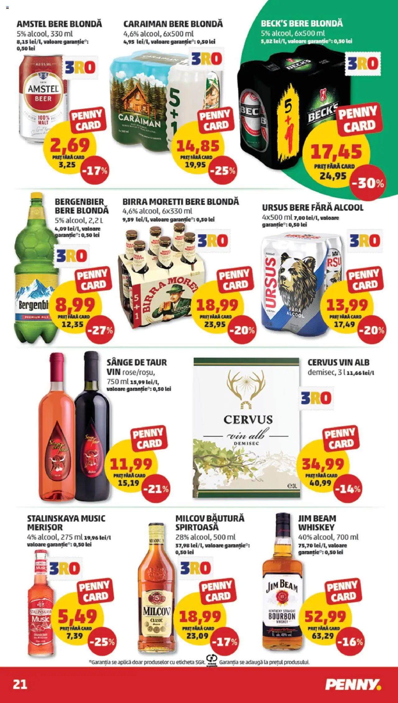 Catalog PENNY Market 17 - 22 Septembrie 2025 | Pagina 21 | Produse: Pară, Bere, Bourbon, Whiskey